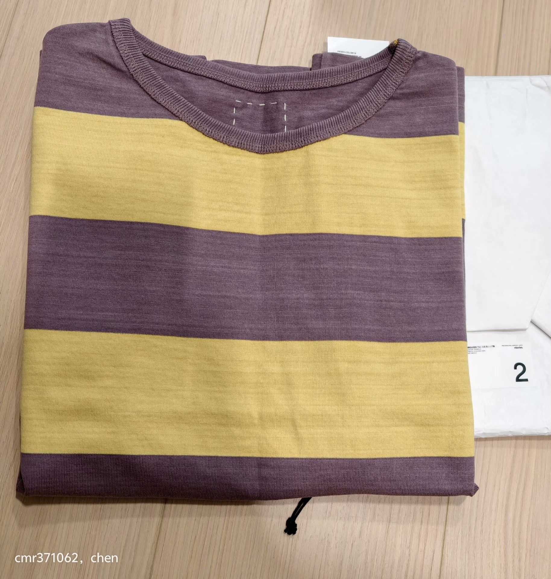 Visvim VISVIM 23SS BROADER TEE S/S RUGGER Size US M / EU 48-50 / 2 - 7 Thumbnail