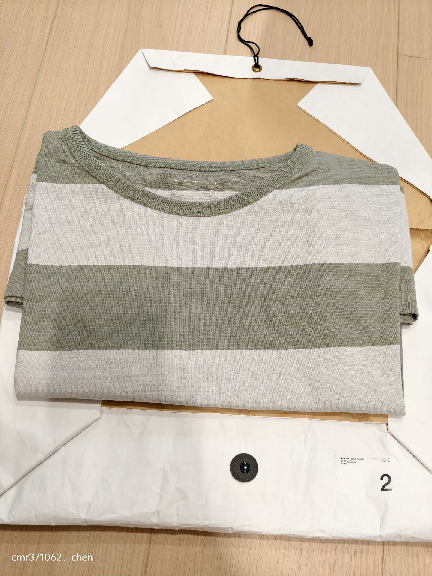 Visvim VISVIM 23SS BROADER TEE S/S RUGGER Size US M / EU 48-50 / 2 - 9 Thumbnail