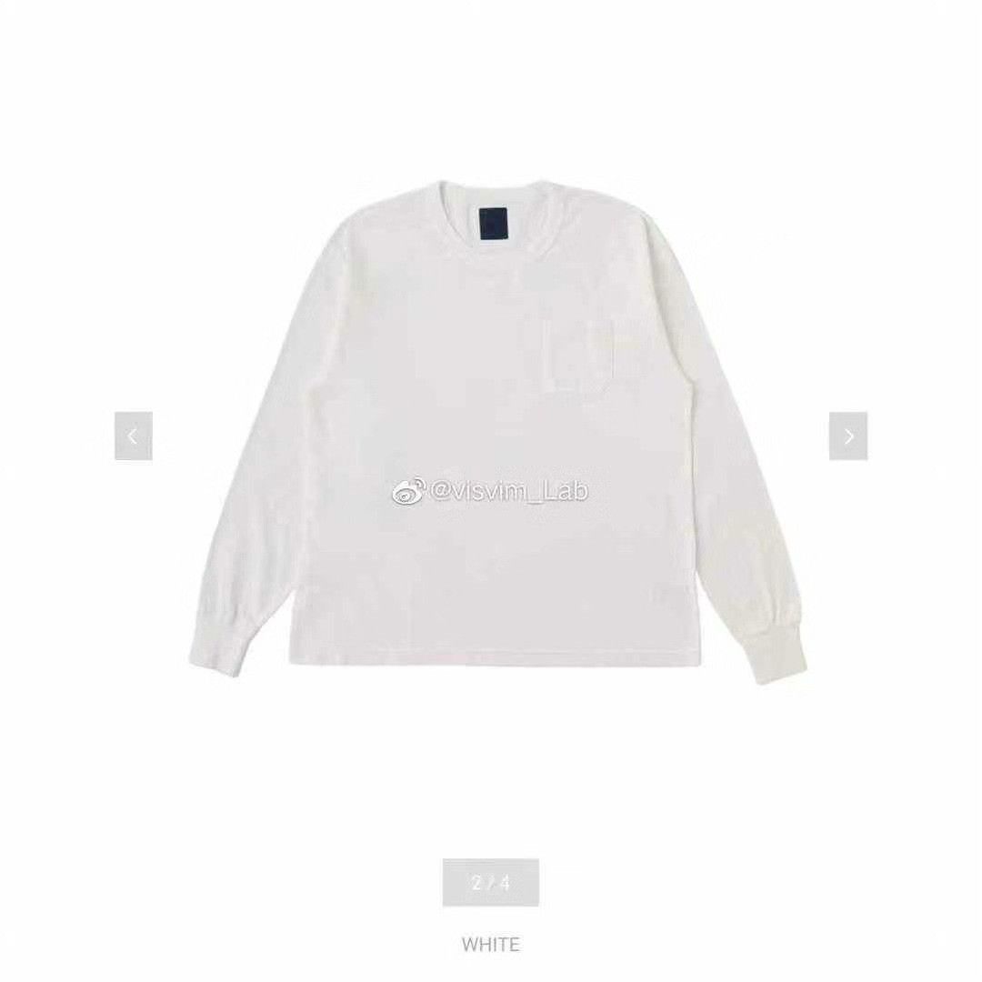 Visvim VISVIM 22 ICT JUMBO TEE L/S Size US XL / EU 56 / 4 - 5 Thumbnail