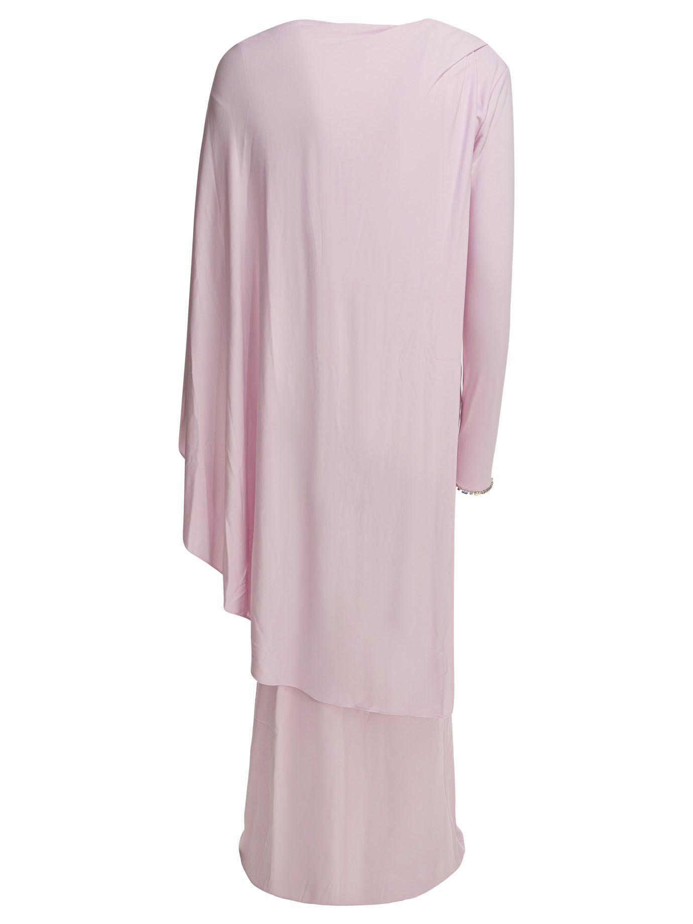 Self-Portrait Self-Portrait Long Draped Jersey Dress tag size 10 Women - USA Duties Paid Size L / US 10 / IT 46 - 2 Thumbnail