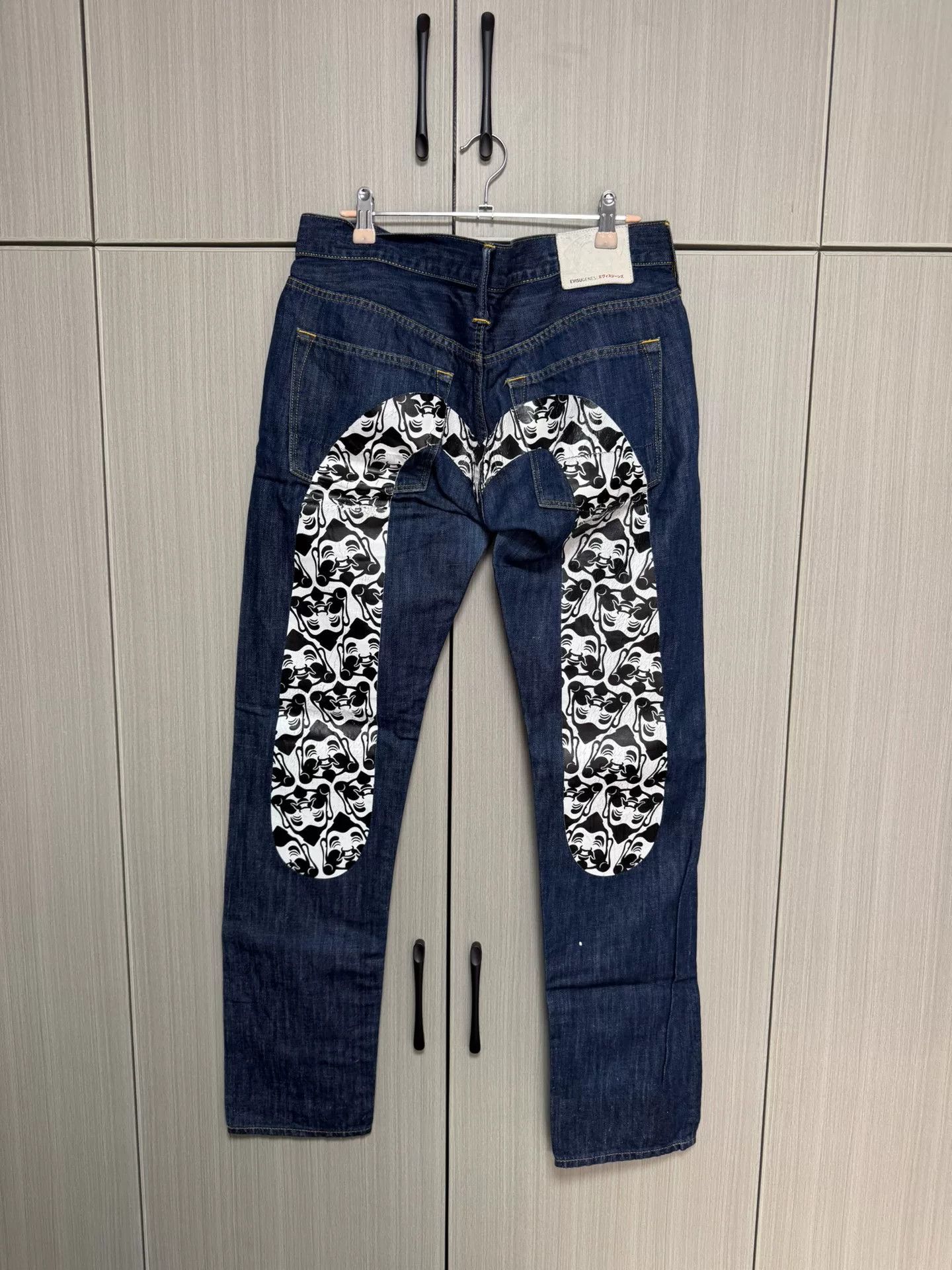 Evisu Evisu Denim Black Denim Jeans 32 Men Size US 32 / EU 48 - 2 Thumbnail