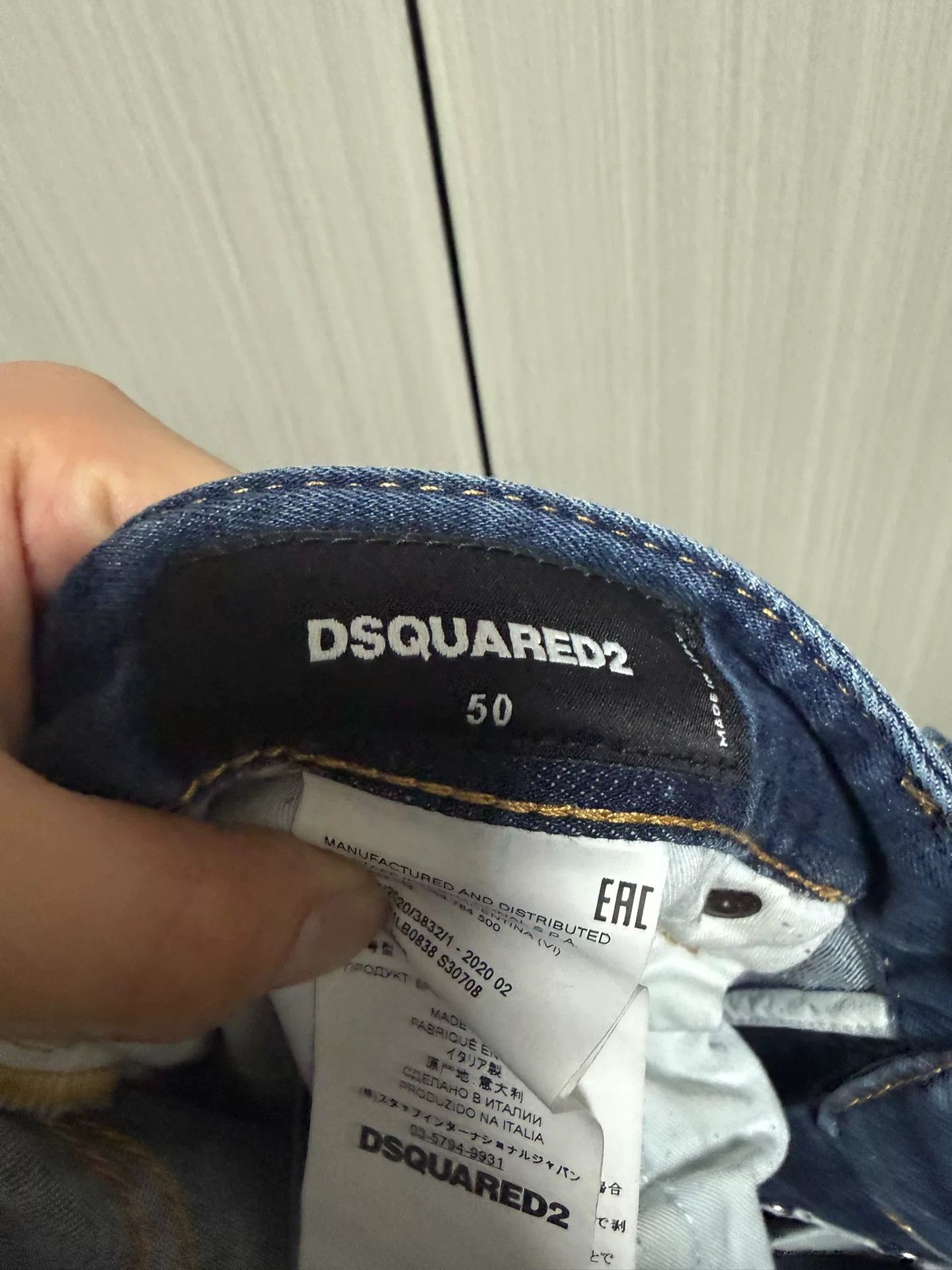 Dsquared2 Dsquared2 Denim Red Denim Jeans 34 Men Size US 34 / EU 50 - 4 Thumbnail