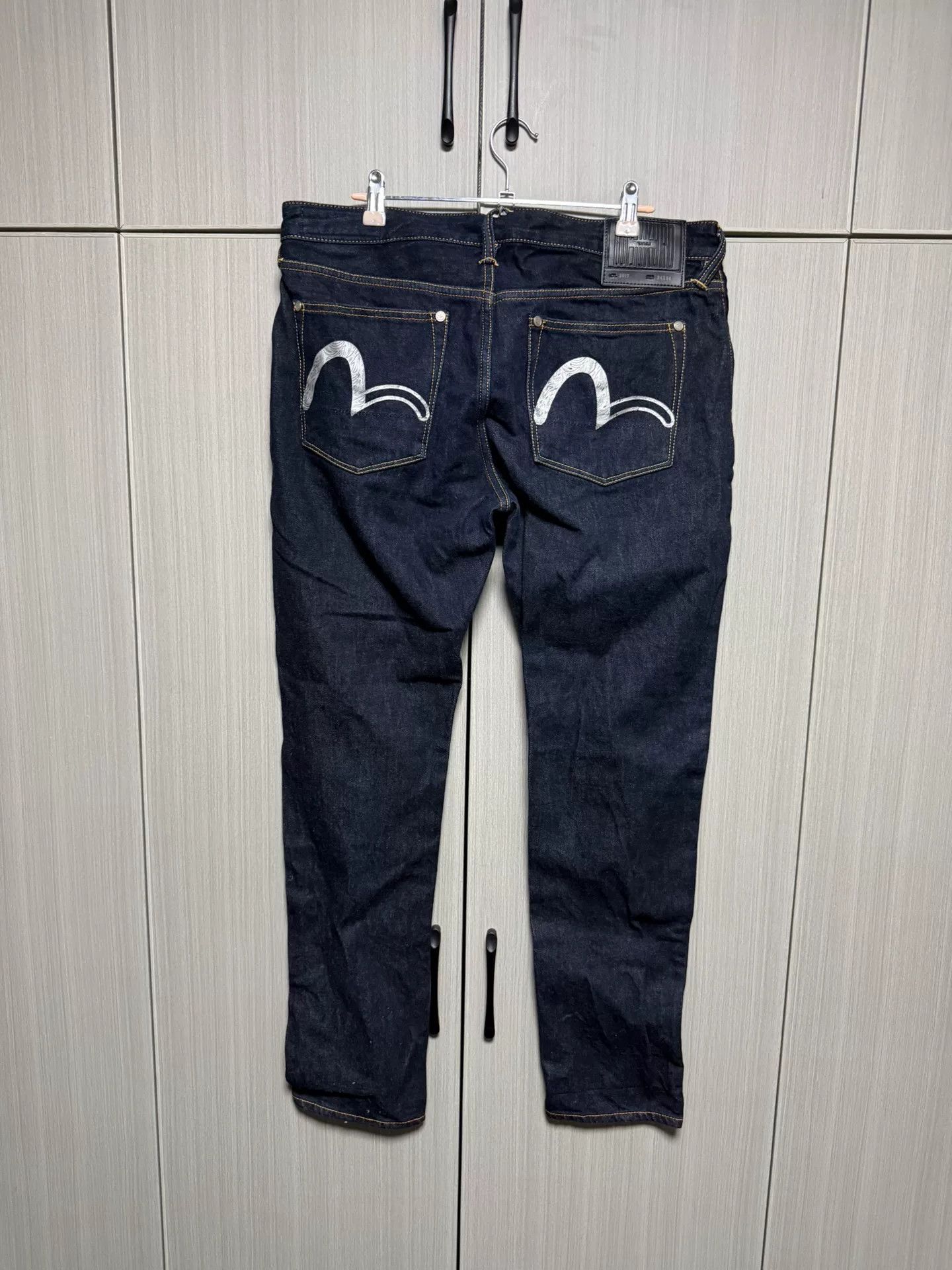 Evisu Evisu Denim Orange Denim Jeans 34 Men Size US 34 / EU 50 - 2 Thumbnail