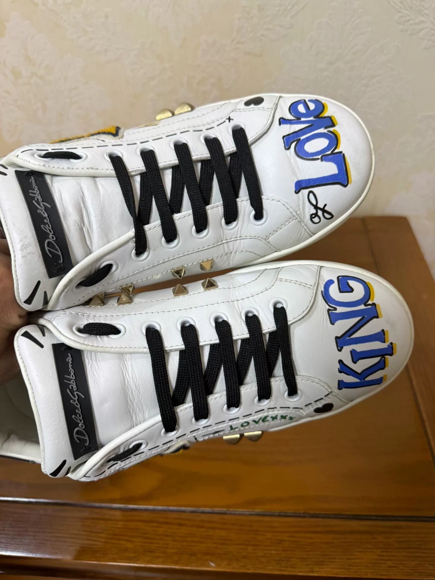 Dolce & Gabbana Dolce & Gabbana White Lowtop Sneakers 8 Men Size US 8 / EU 41 - 5 Thumbnail