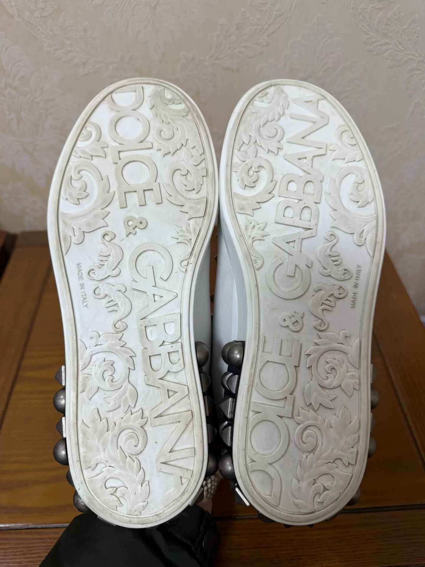 Dolce & Gabbana Dolce & Gabbana White Lowtop Sneakers 8 Men Size US 8 / EU 41 - 4 Thumbnail