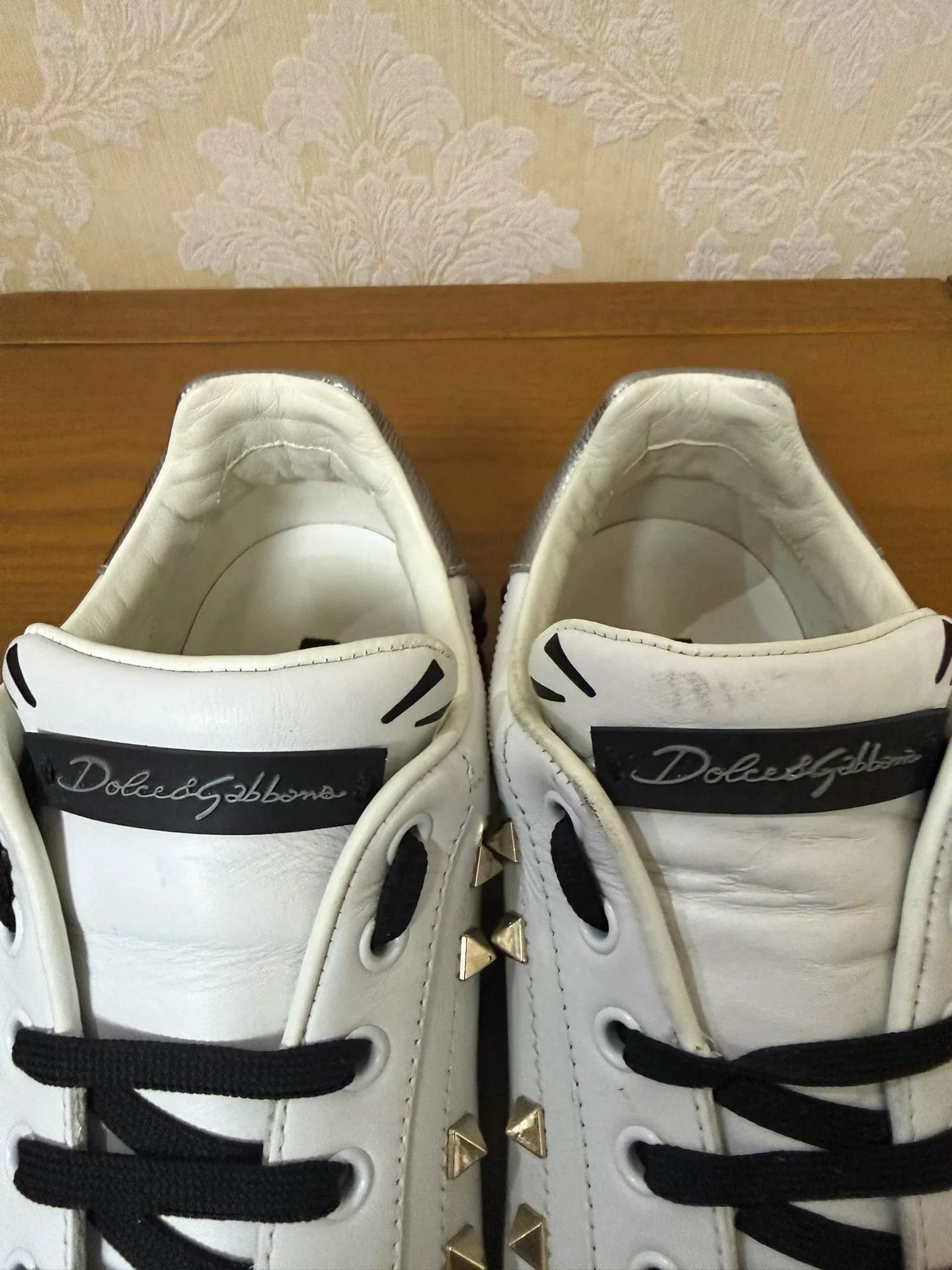 Dolce & Gabbana Dolce & Gabbana White Lowtop Sneakers 8 Men Size US 8 / EU 41 - 6 Thumbnail