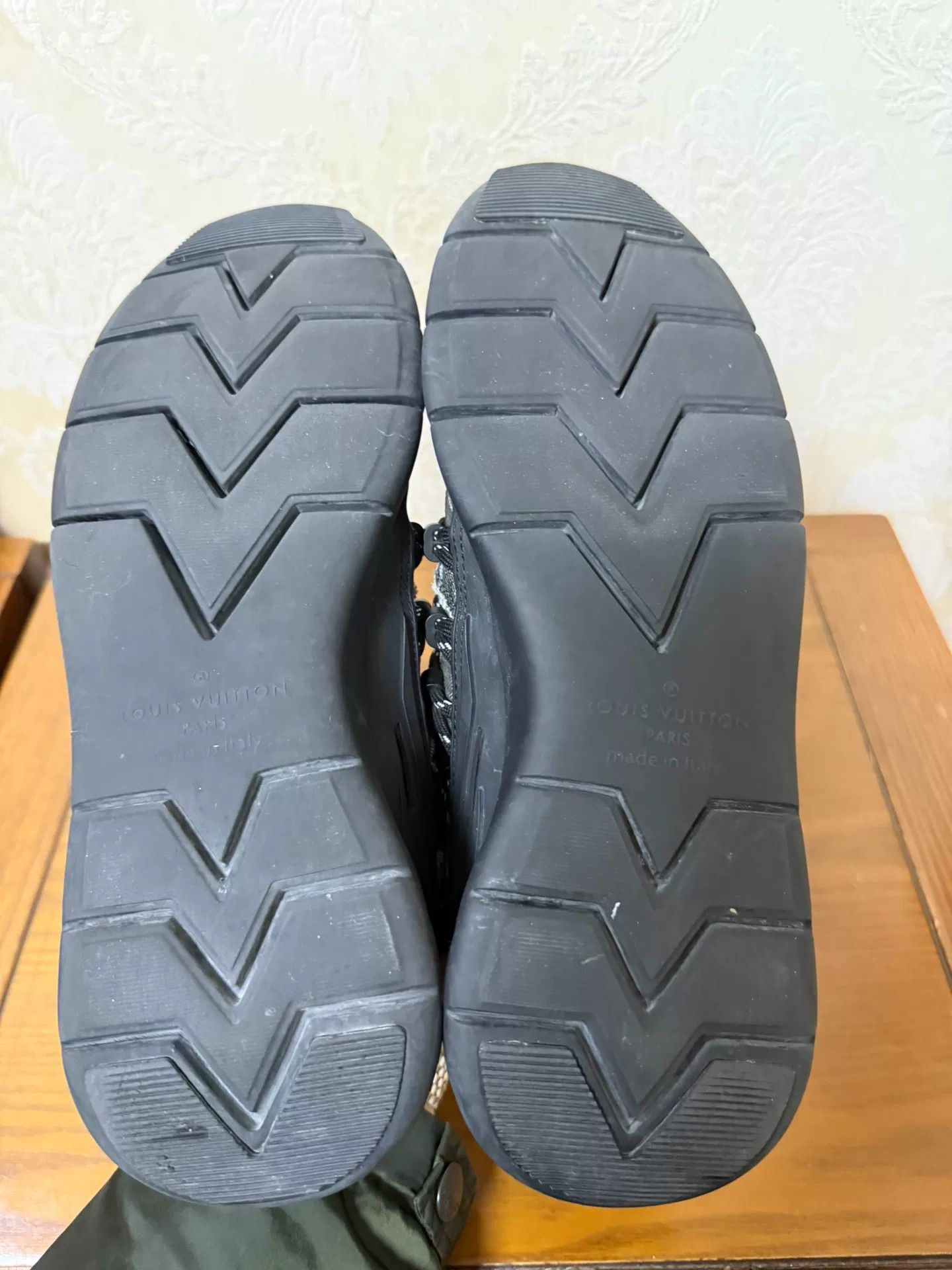 Louis Vuitton Louis Vuitton Denim Orange Lowtop Sneakers 41 Men Size US 8.5 / EU 41-42 - 4 Thumbnail