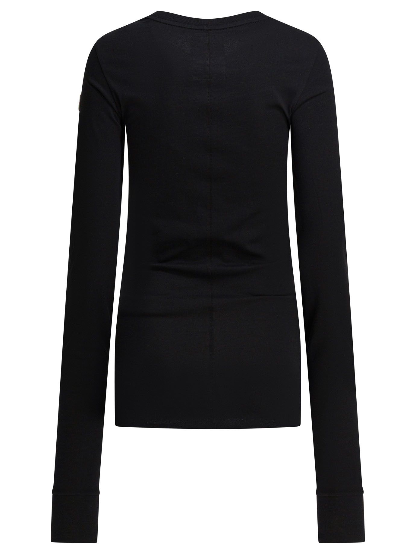 Rick Owens Rick Owens Cotton Jersey T-Shirt X Moncler tag size M Women - USA Duties Paid Size M / US 6-8 / IT 42-44 - 2 Thumbnail
