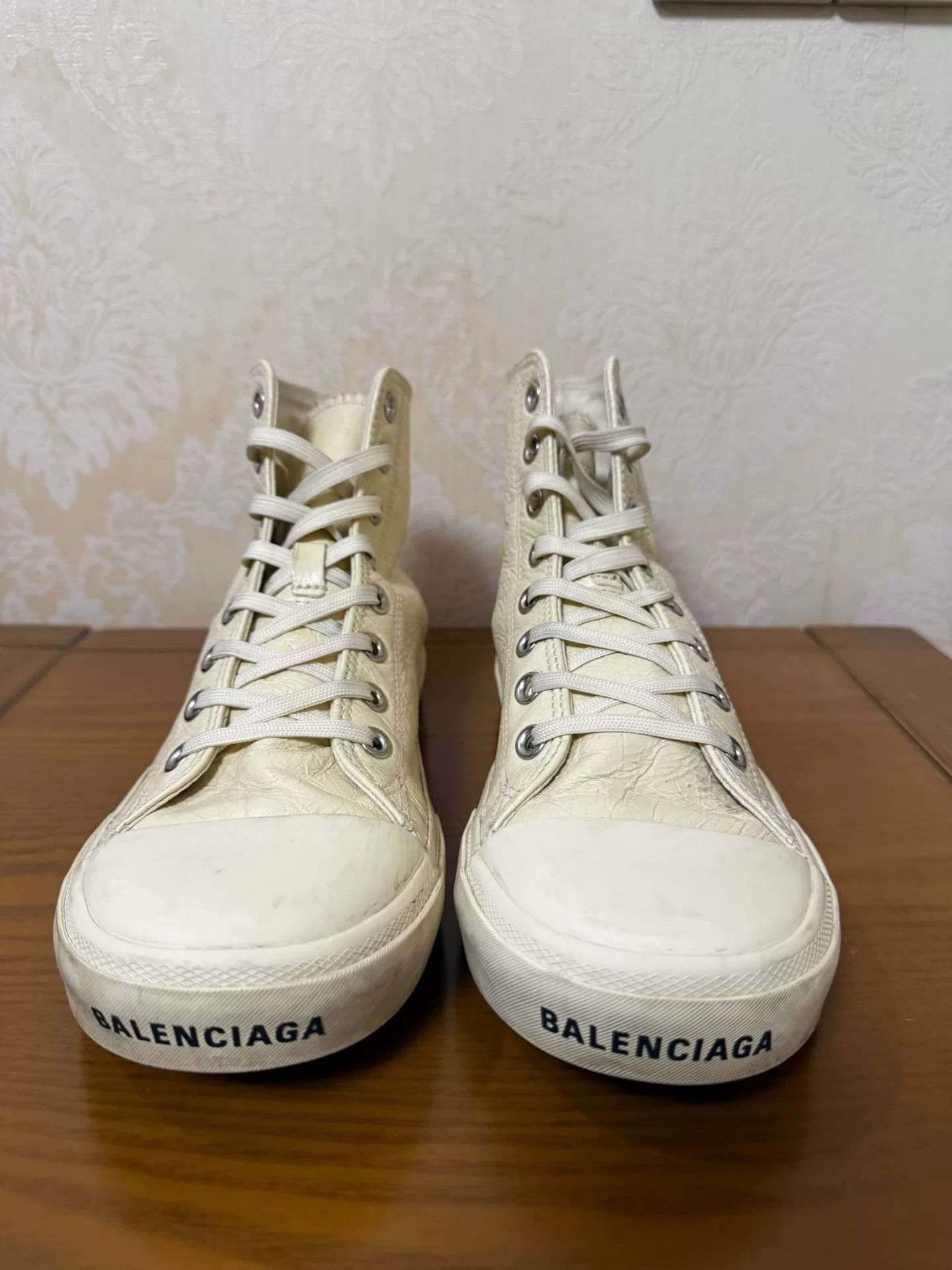 Balenciaga Balenciaga Orange Hitop Sneakers 8 Men Size US 8 / EU 41 - 2 Thumbnail