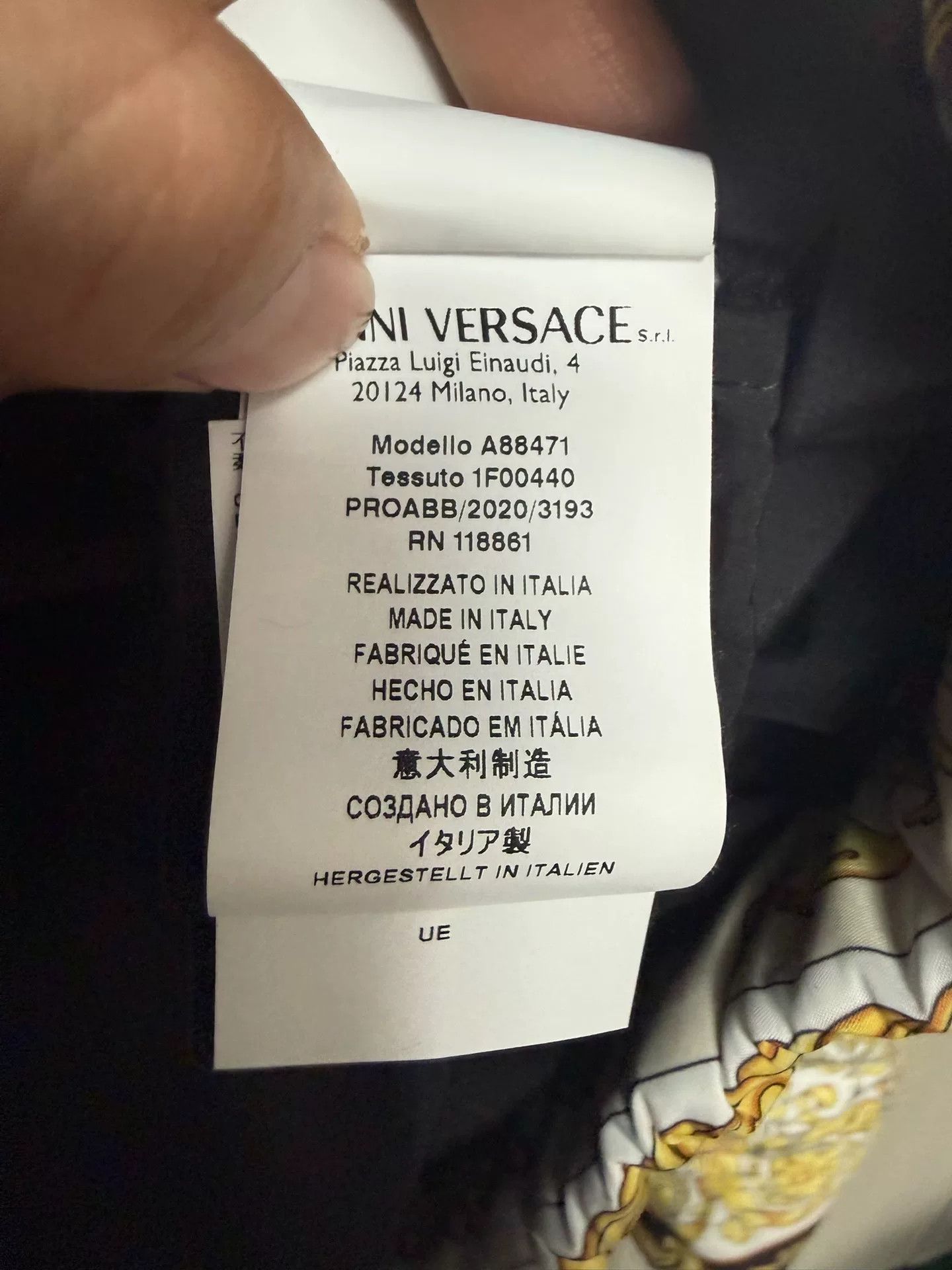 Versace Versace Down Heavy Coat s Men Size US S / EU 44-46 / 1 - 4 Thumbnail