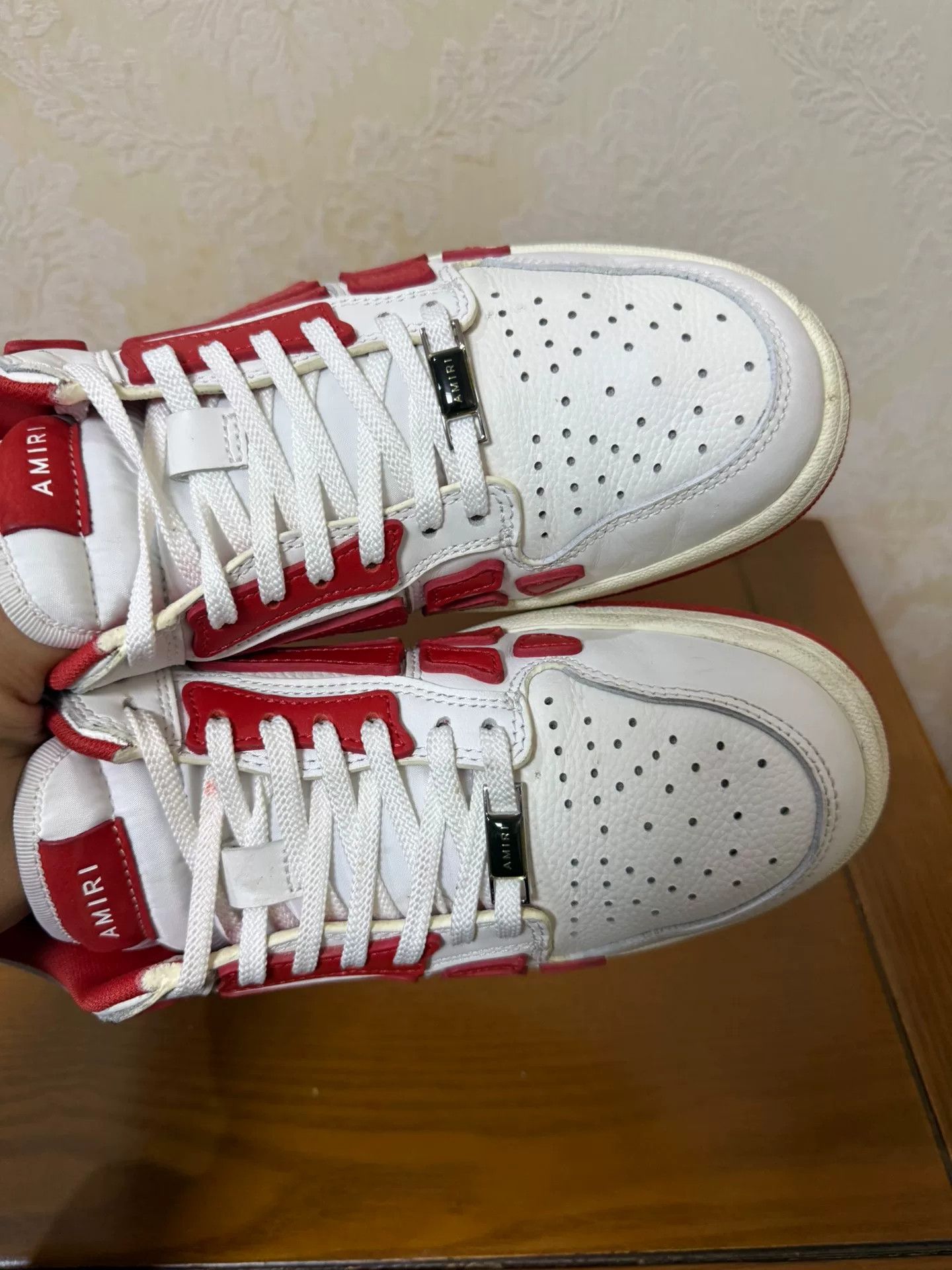 Amiri Amiri Red Lowtop Sneakers 9 Men Size US 9 / EU 42 - 5 Thumbnail
