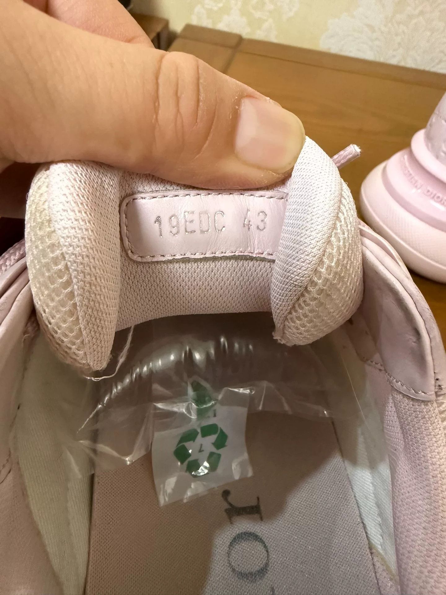 Dior Dior Pink Lowtop Sneakers 10 Men Size US 10 / EU 43 - 7 Thumbnail