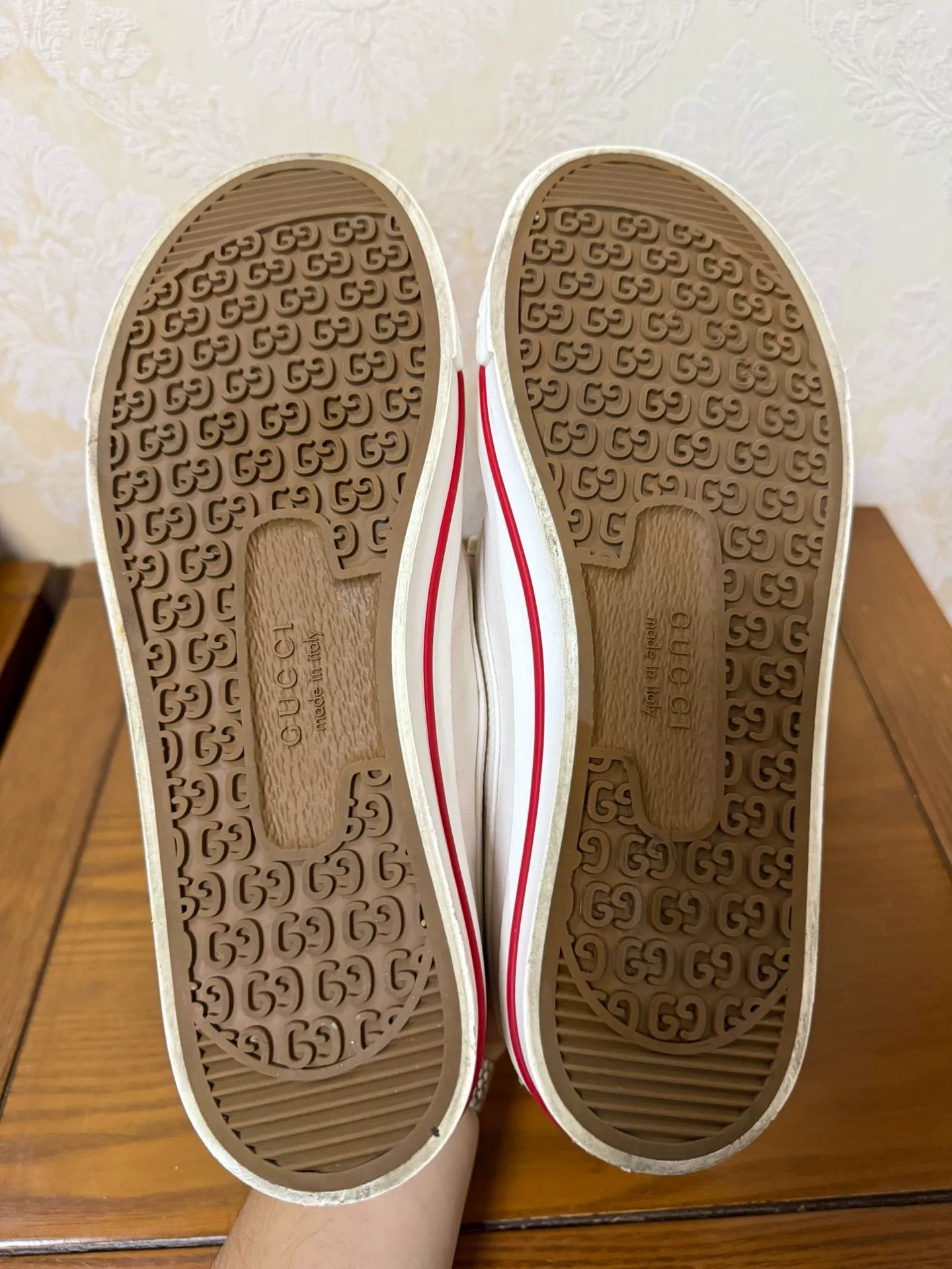 Gucci Gucci Tennis White Lowtop Sneakers 9 Men Size US 9 / EU 42 - 4 Thumbnail