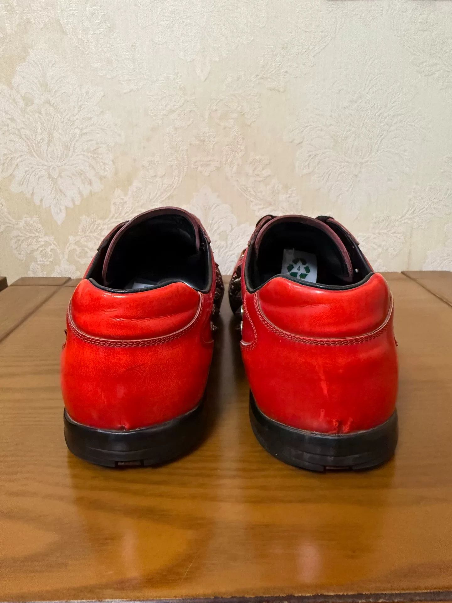 Prada Prada Red Lowtop Sneakers 43 Men Size US 10 / EU 43 - 3 Thumbnail
