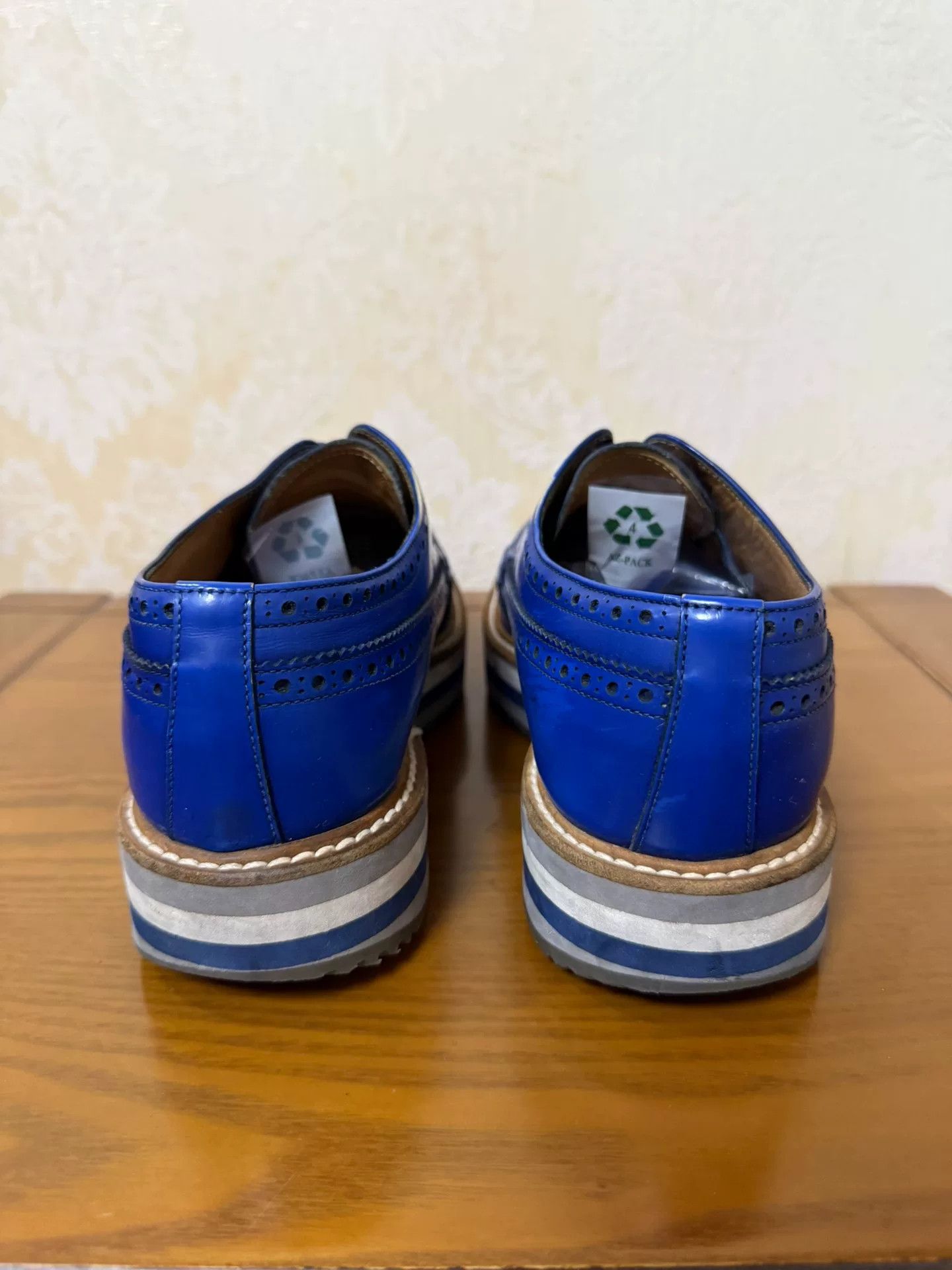 Prada Prada Orange Lowtop Sneakers 6.5 Men Size US 6.5 / EU 39-40 - 3 Thumbnail