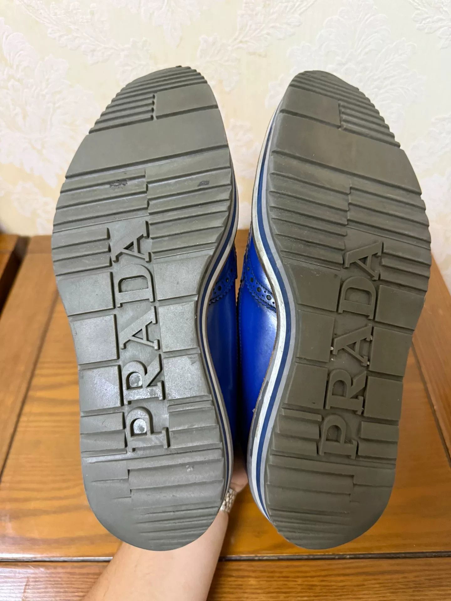 Prada Prada Orange Lowtop Sneakers 6.5 Men Size US 6.5 / EU 39-40 - 4 Thumbnail