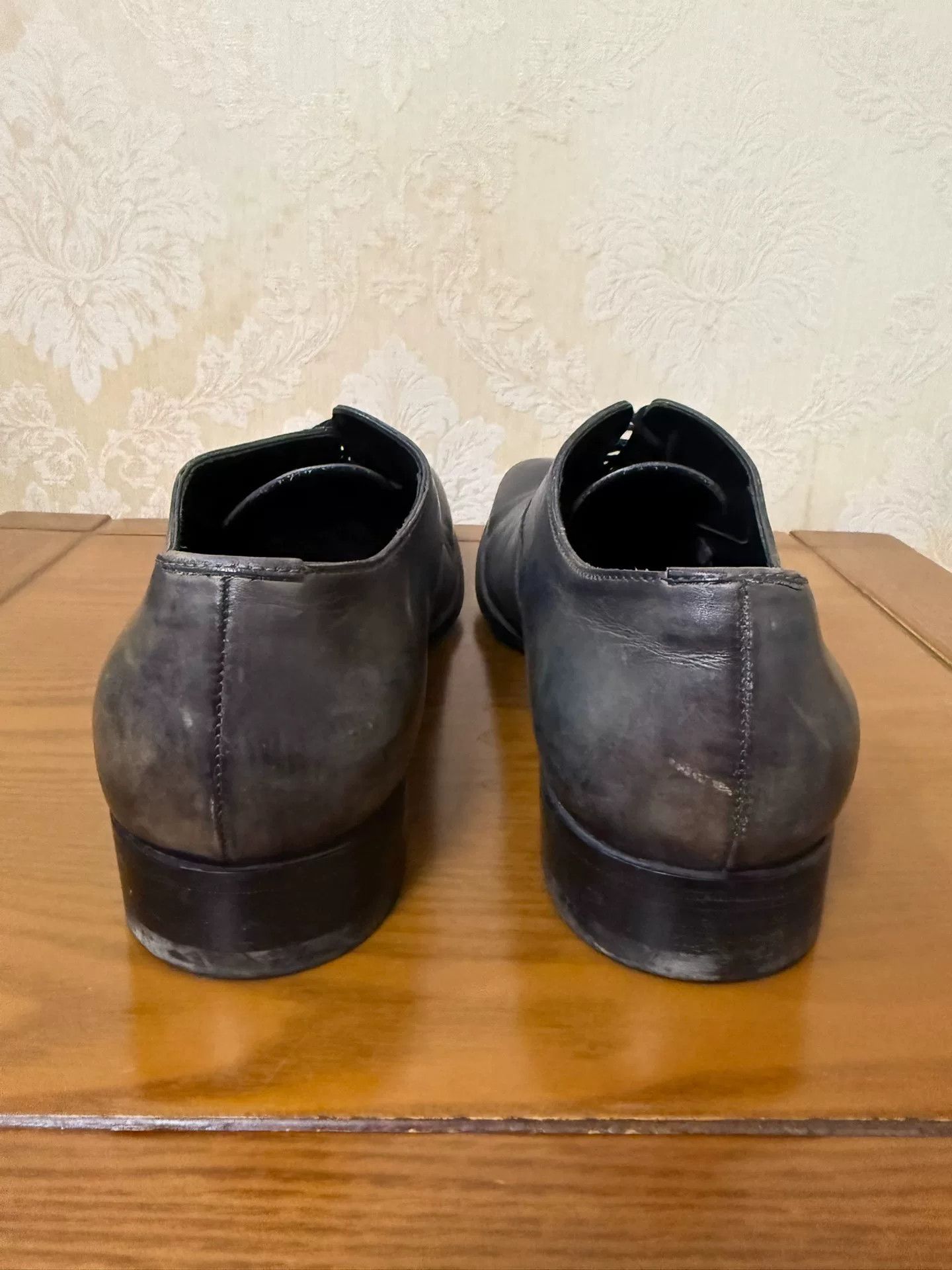 Saint Laurent Paris Saint Laurent Paris Formal Orange Leather Shoes 10 Men Size US 10 / EU 43 - 3 Thumbnail
