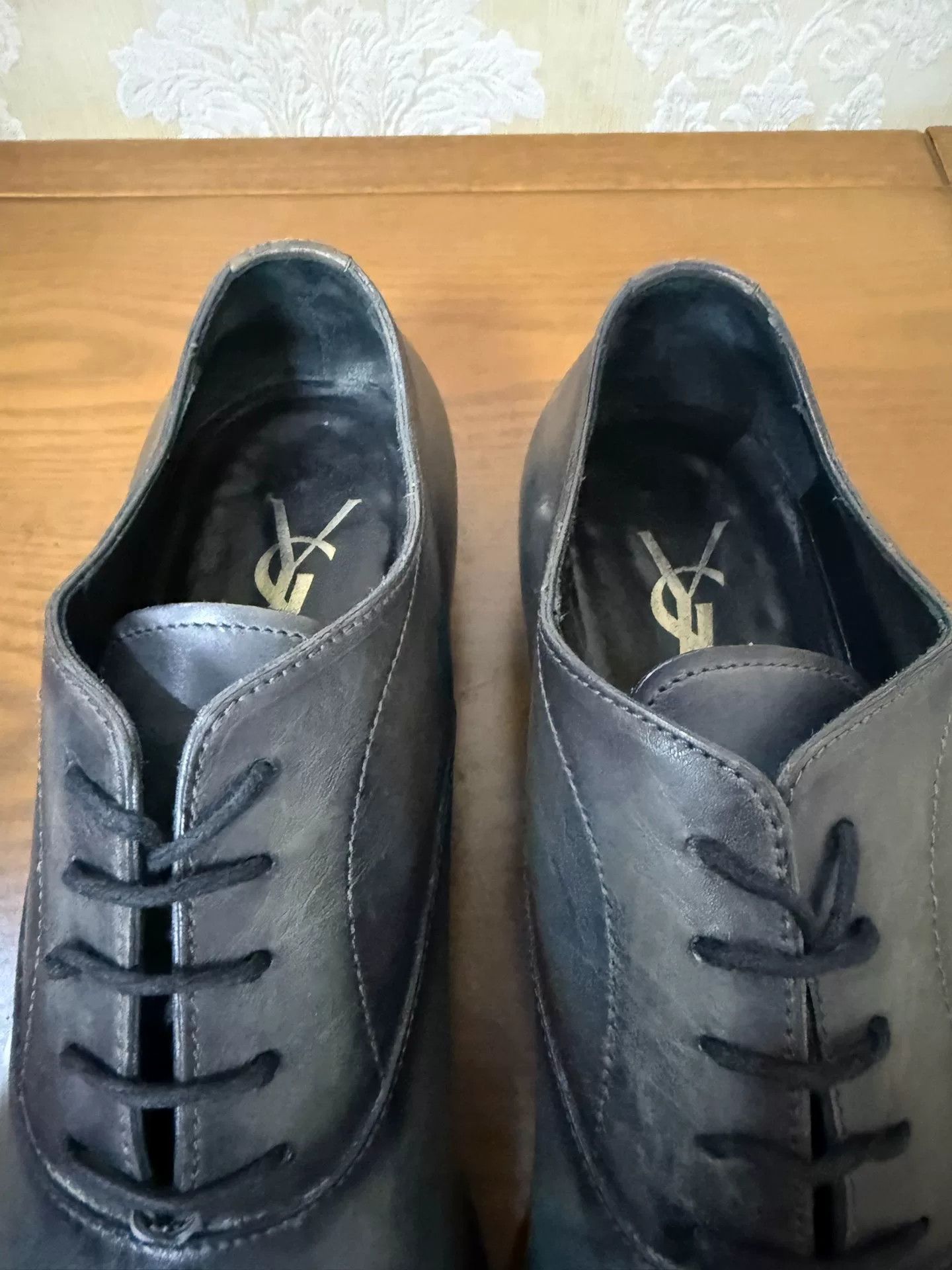 Saint Laurent Paris Saint Laurent Paris Formal Orange Leather Shoes 10 Men Size US 10 / EU 43 - 6 Thumbnail