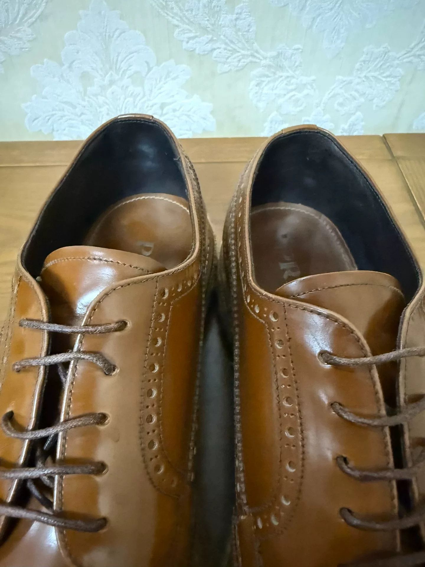 Prada Prada Orange Leather Shoes 10 Men Size US 10 / EU 43 - 6 Thumbnail