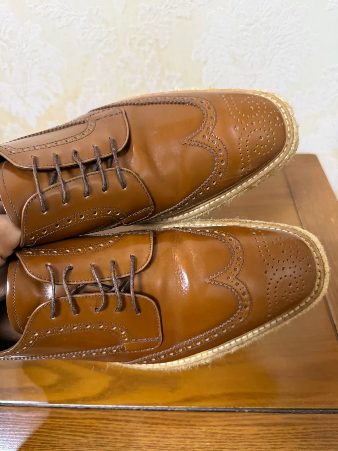 Prada Prada Orange Leather Shoes 10 Men Size US 10 / EU 43 - 5 Thumbnail