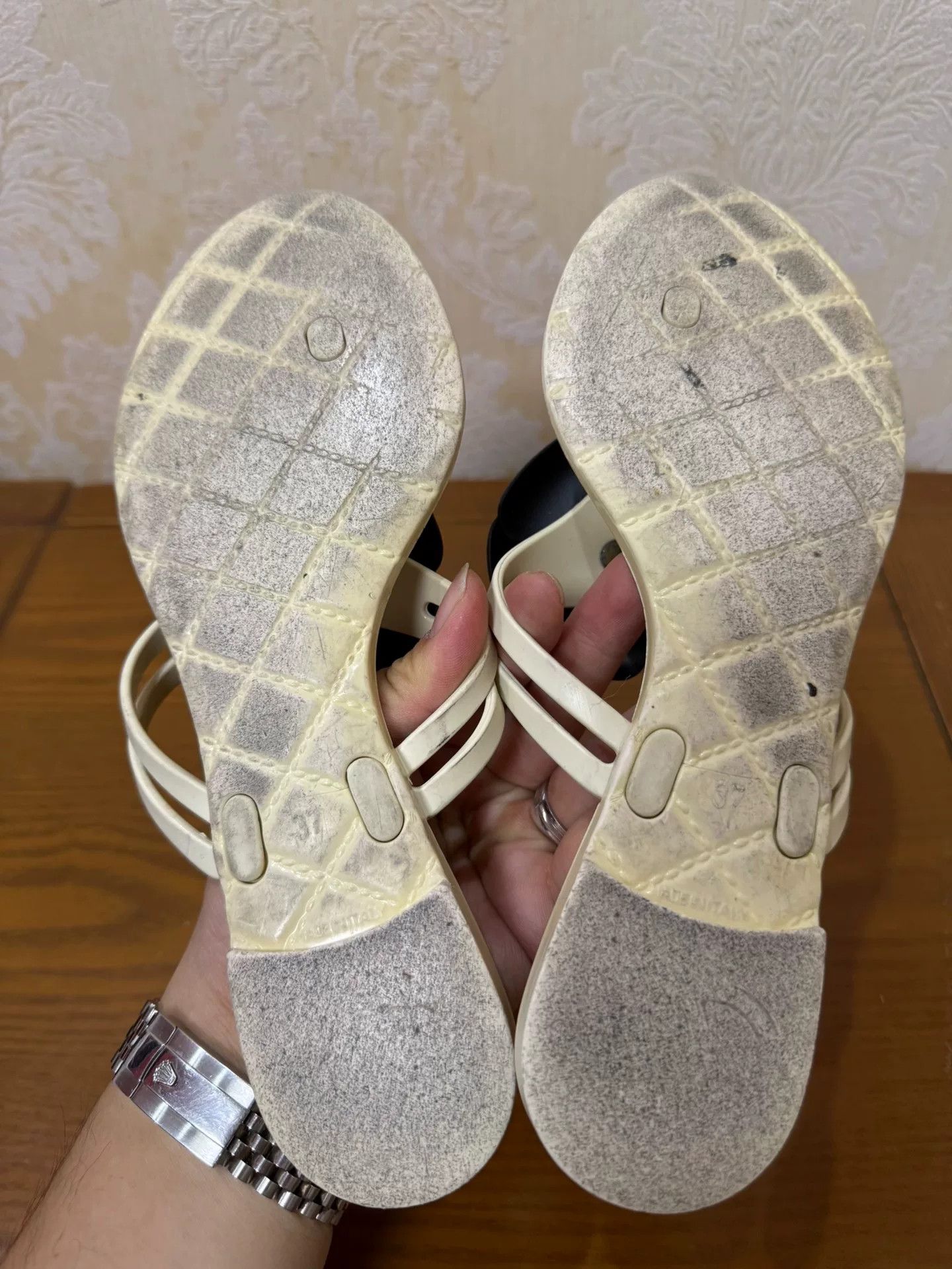 Chanel Chanel Orange Sandals us_7 Women Size US 7 / IT 37 - 3 Thumbnail