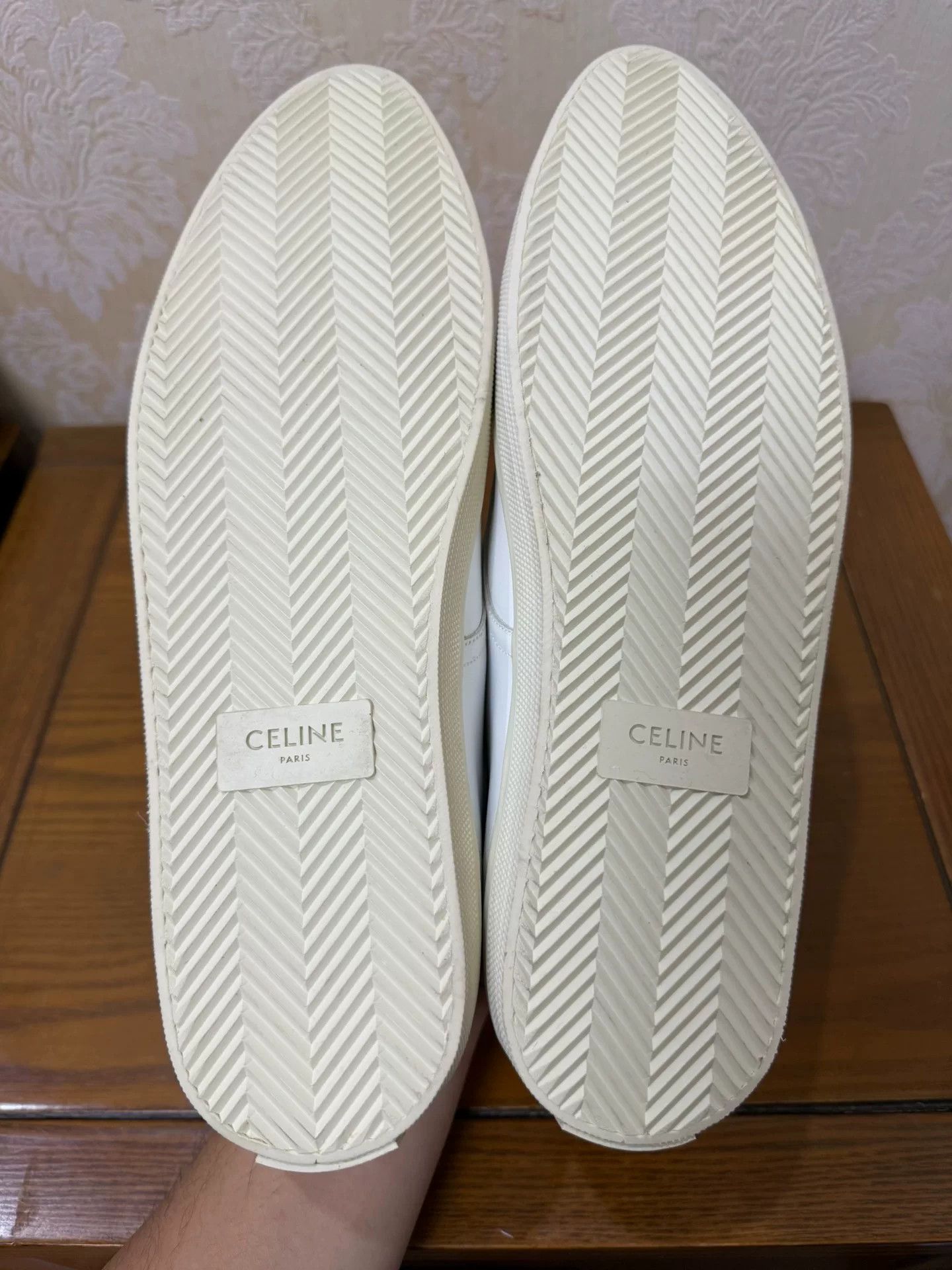 Celine Celine White Lowtop Sneakers 44 Men Size US 10.5 / EU 43-44 - 4 Thumbnail