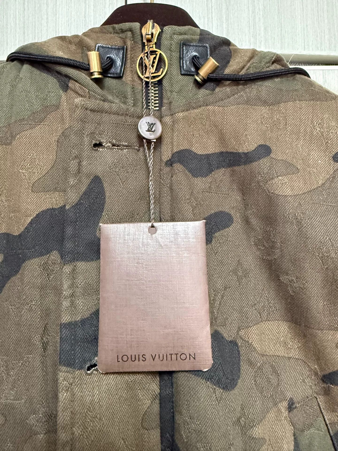 Louis Vuitton Louis Vuitton Collab Denim Orange Heavy Coat s Men Size US S / EU 44-46 / 1 - 5 Thumbnail