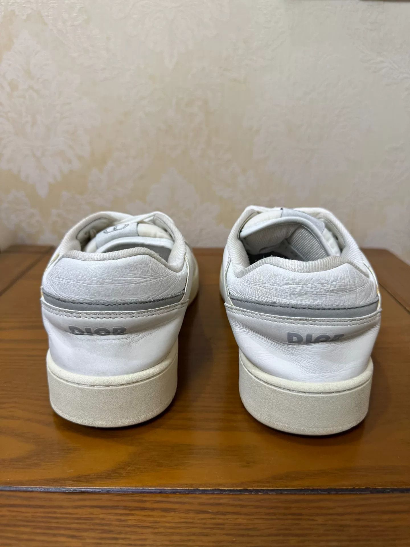 Dior Dior Distressed White Lowtop Sneakers 10 Men Size US 10 / EU 43 - 3 Thumbnail