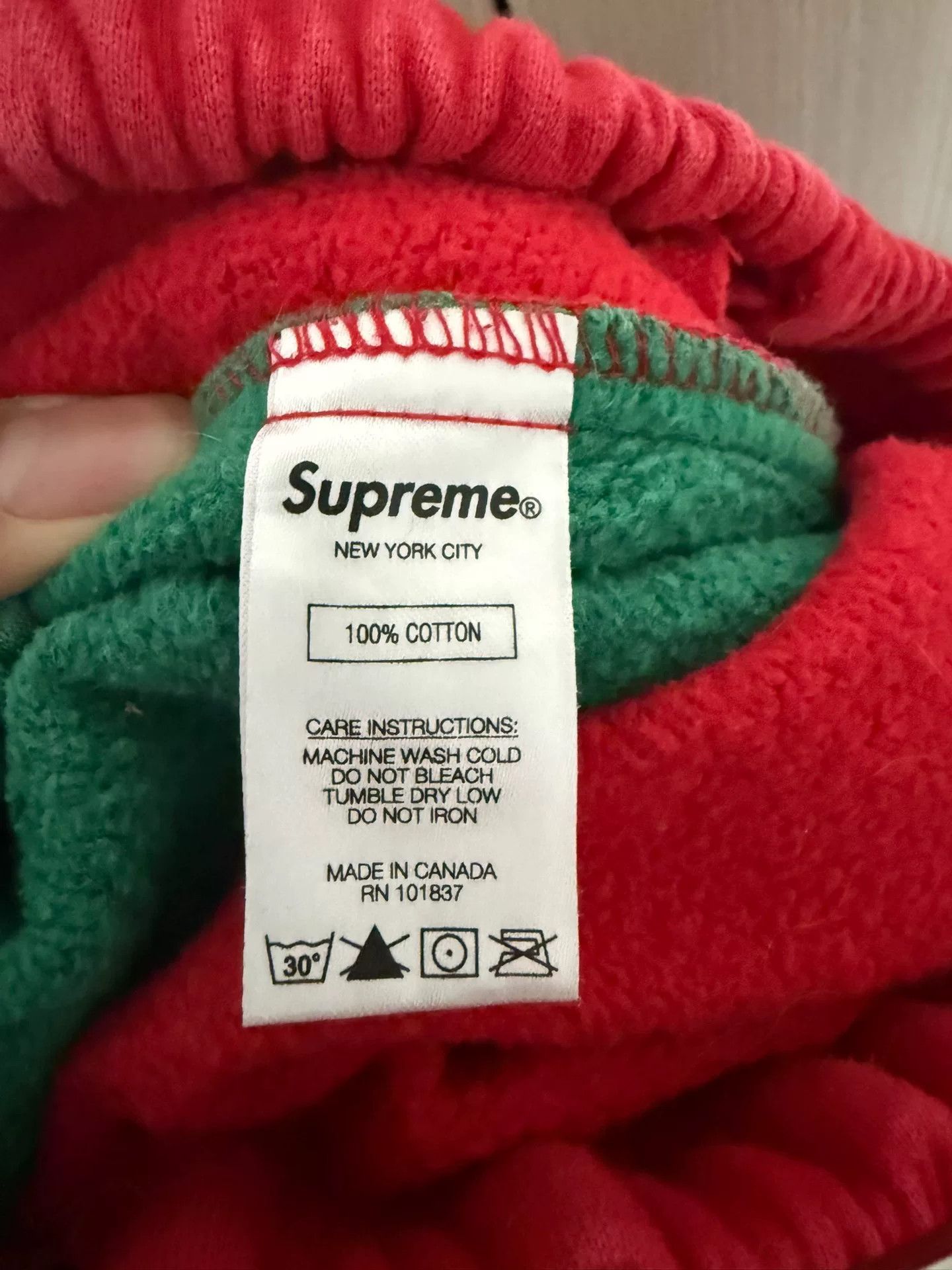 Supreme Supreme Red Sweatpants 32 Men Size US 32 / EU 48 - 5 Thumbnail
