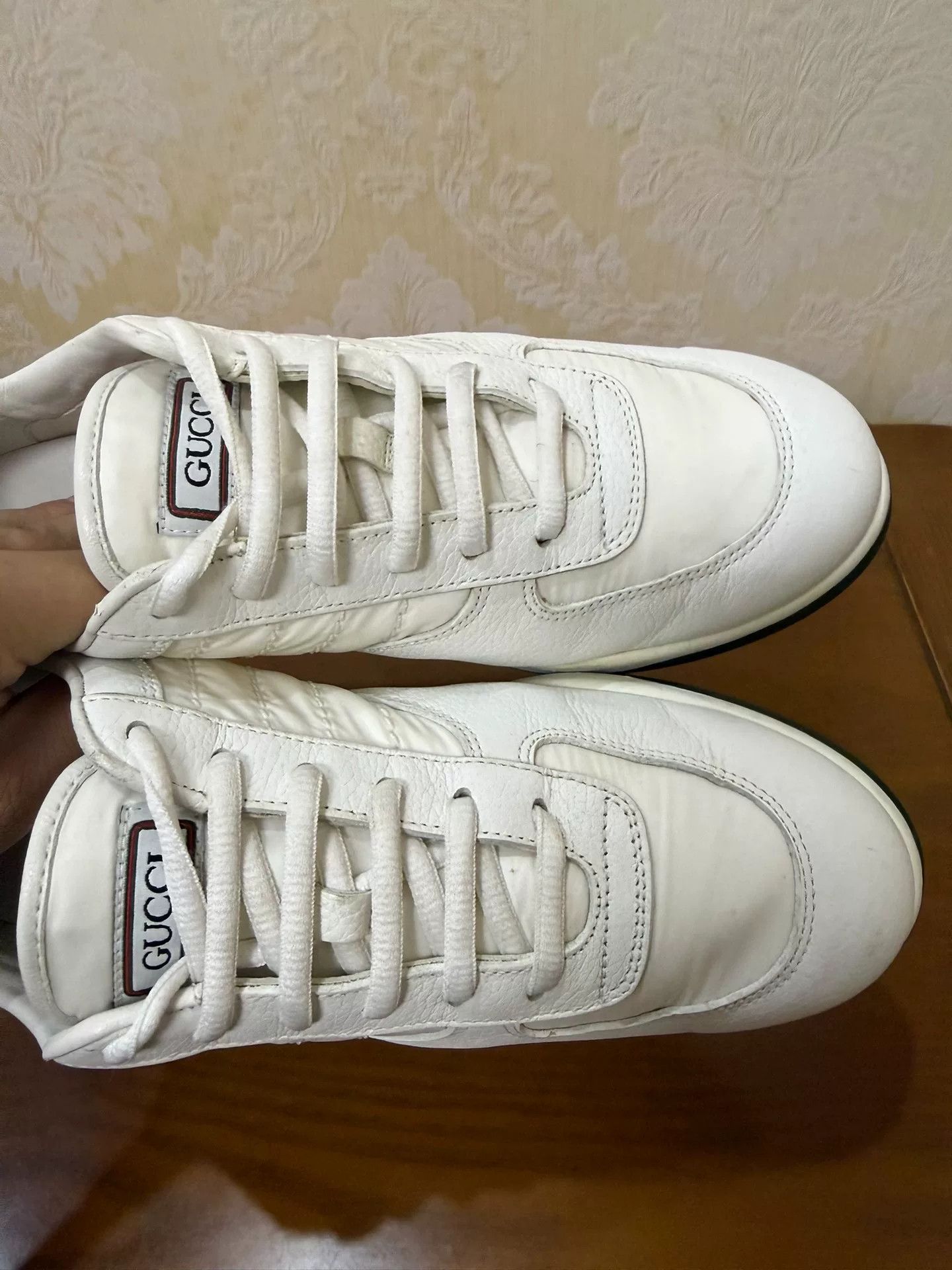 Gucci Gucci Orange Lowtop Sneakers us_8-5 Women Size US 8.5 / IT 38.5 - 5 Thumbnail