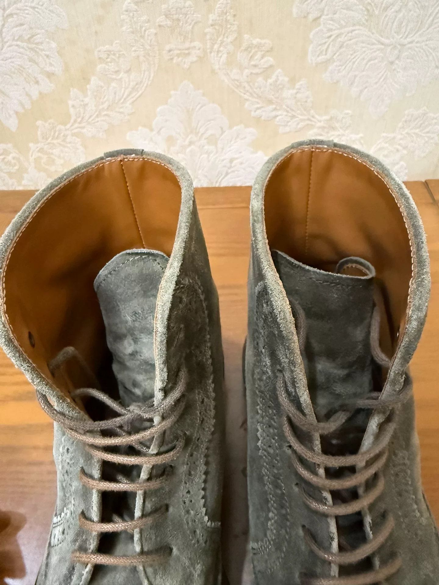 Brunello Cucinelli Brunello Cucinelli Leather Orange Boots 7 Men Size US 7 / EU 40 - 7 Thumbnail