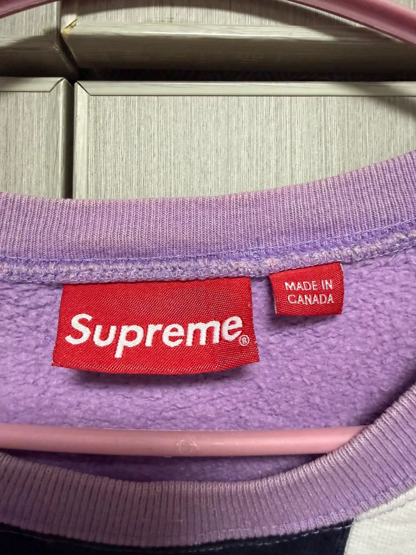 Supreme Supreme Retro Purple Hoodie l Men Size US L / EU 52-54 / 3 - 3 Thumbnail