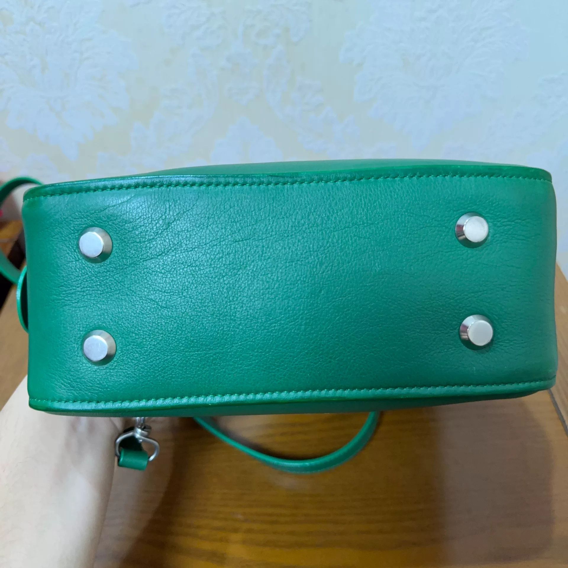 Balenciaga Balenciaga Leather Green Shoulder Bag OS Women Size ONE SIZE - 3 Thumbnail