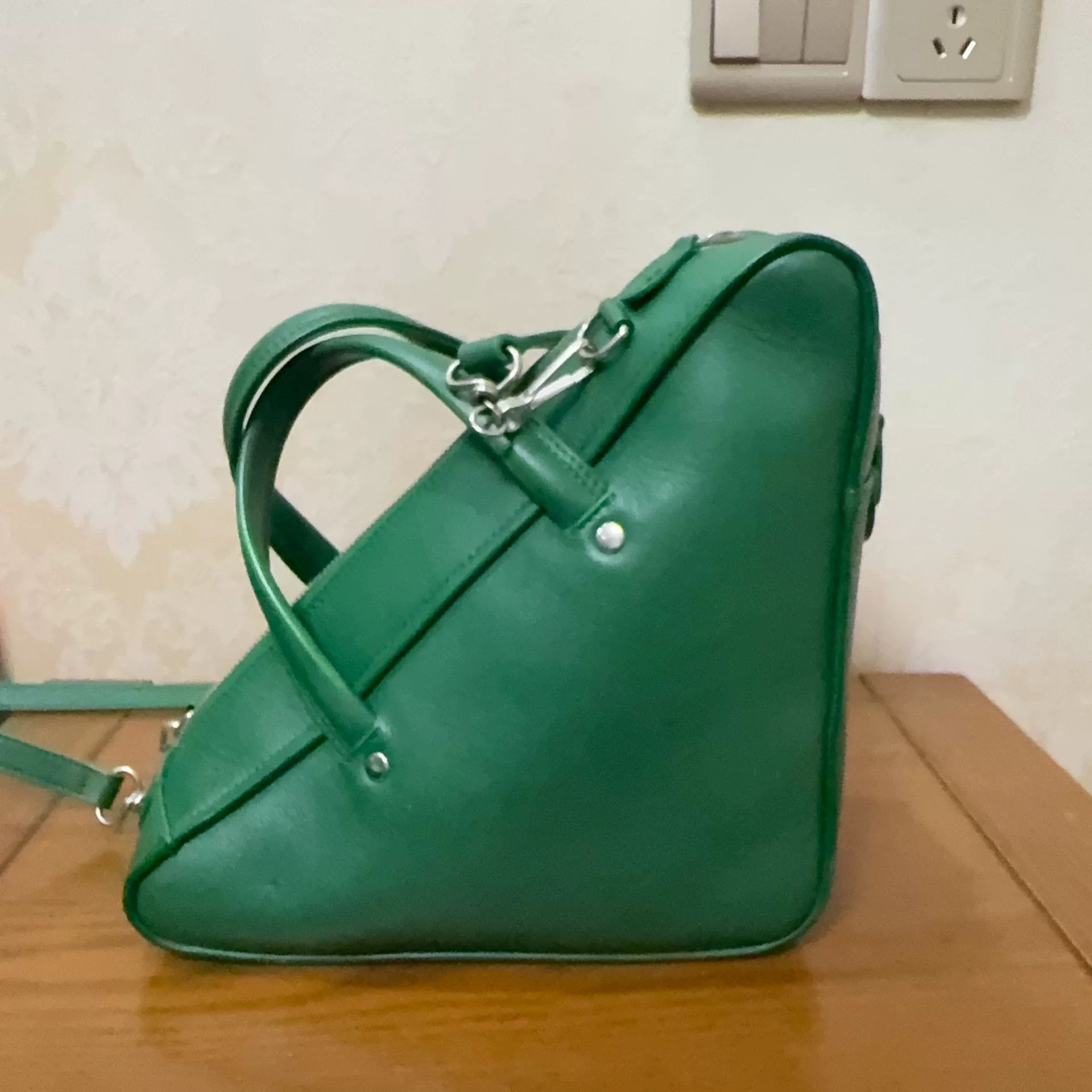 Balenciaga Balenciaga Leather Green Shoulder Bag OS Women Size ONE SIZE - 2 Thumbnail