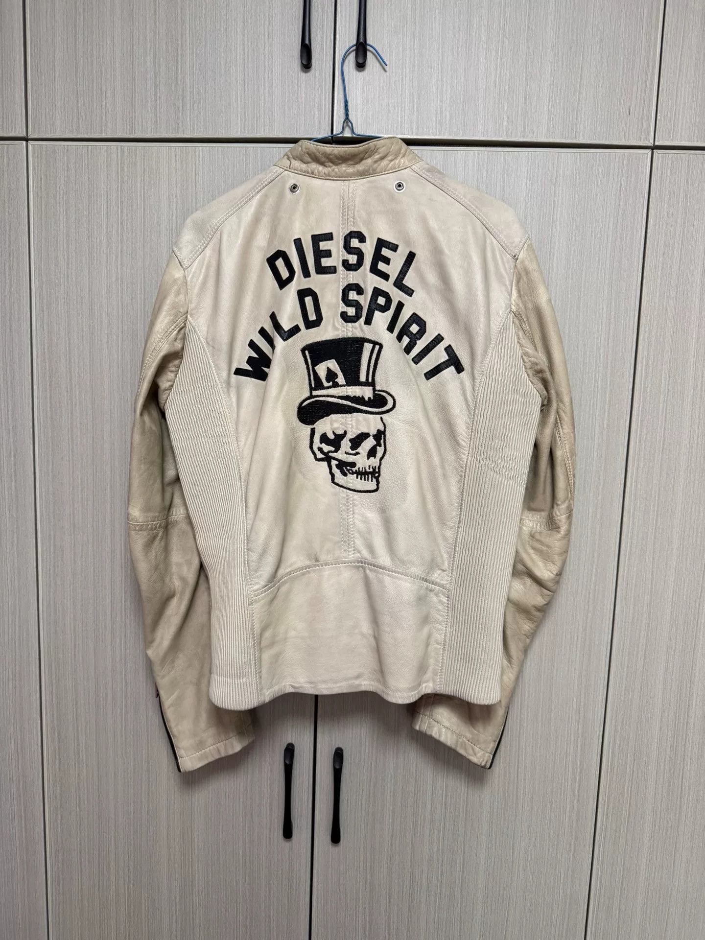 Diesel Diesel Retro Orange Leather Jacket xxl Men Size US XXL / EU 58 / 5 - 2 Thumbnail