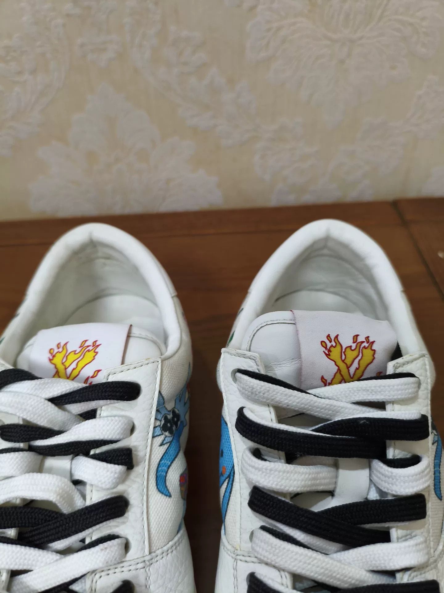 Louis Vuitton Louis Vuitton White Lowtop Sneakers 40 Men Size US 7.5 / EU 40-41 - 6 Thumbnail