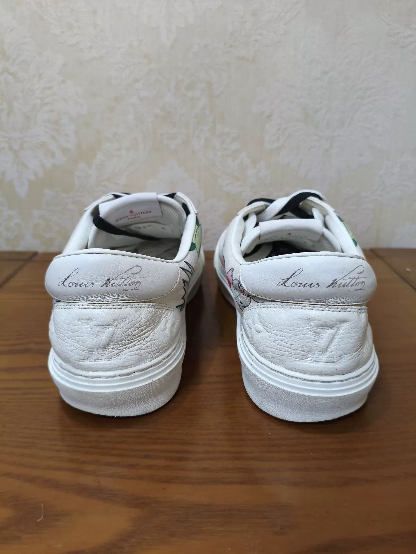 Louis Vuitton Louis Vuitton White Lowtop Sneakers 40 Men Size US 7.5 / EU 40-41 - 3 Thumbnail