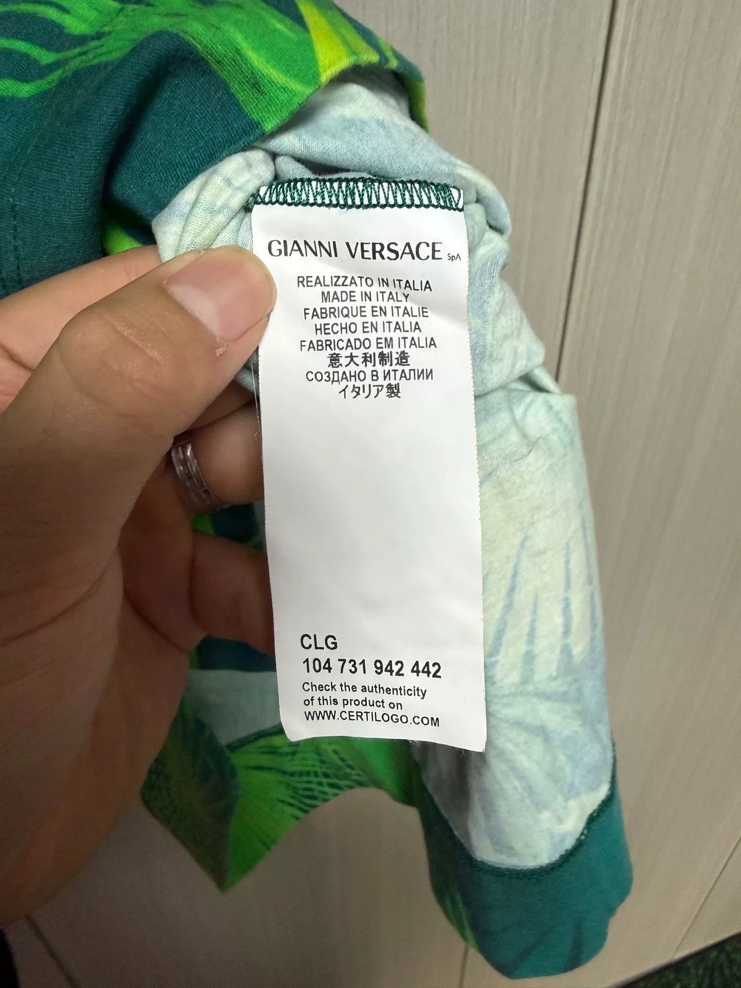 Versace Versace Orange T-Shirt xxl Men Size US XXL / EU 58 / 5 - 4 Thumbnail