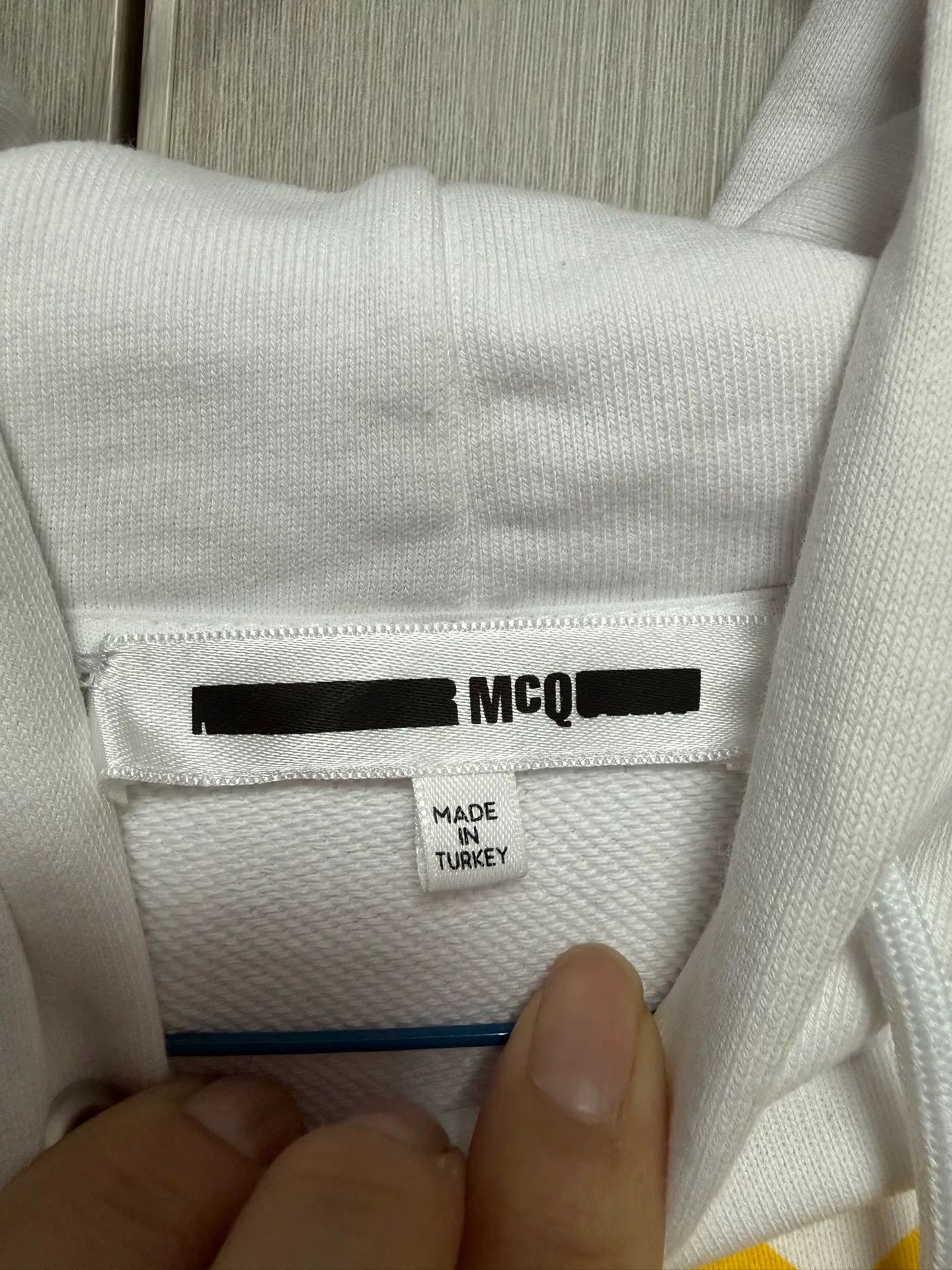 Alexander McQueen Alexander McQueen White Hoodie S Women Size S / US 4 / IT 40 - 3 Thumbnail