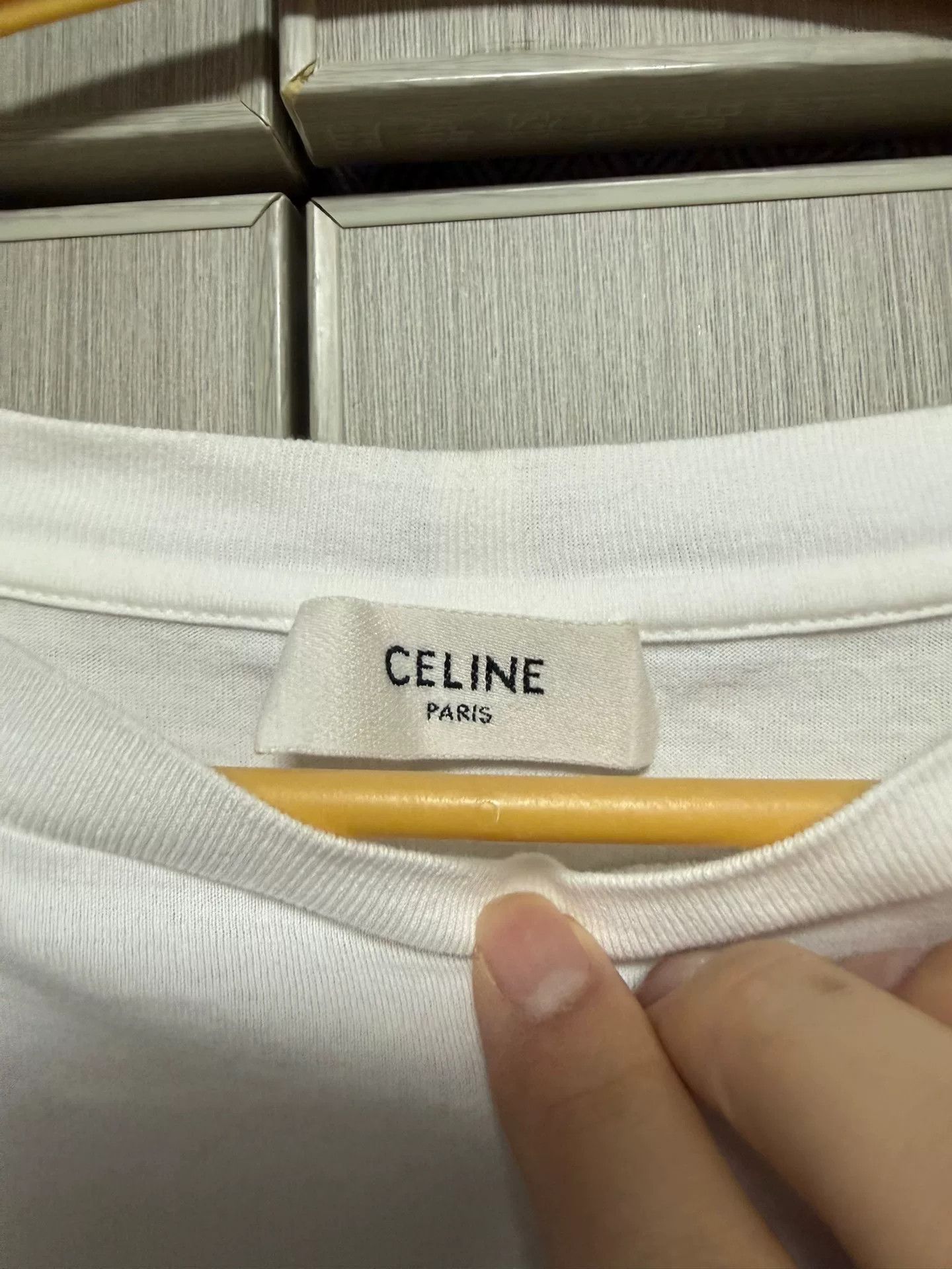 Celine Celine White T-Shirt s Men Size US S / EU 44-46 / 1 - 3 Thumbnail