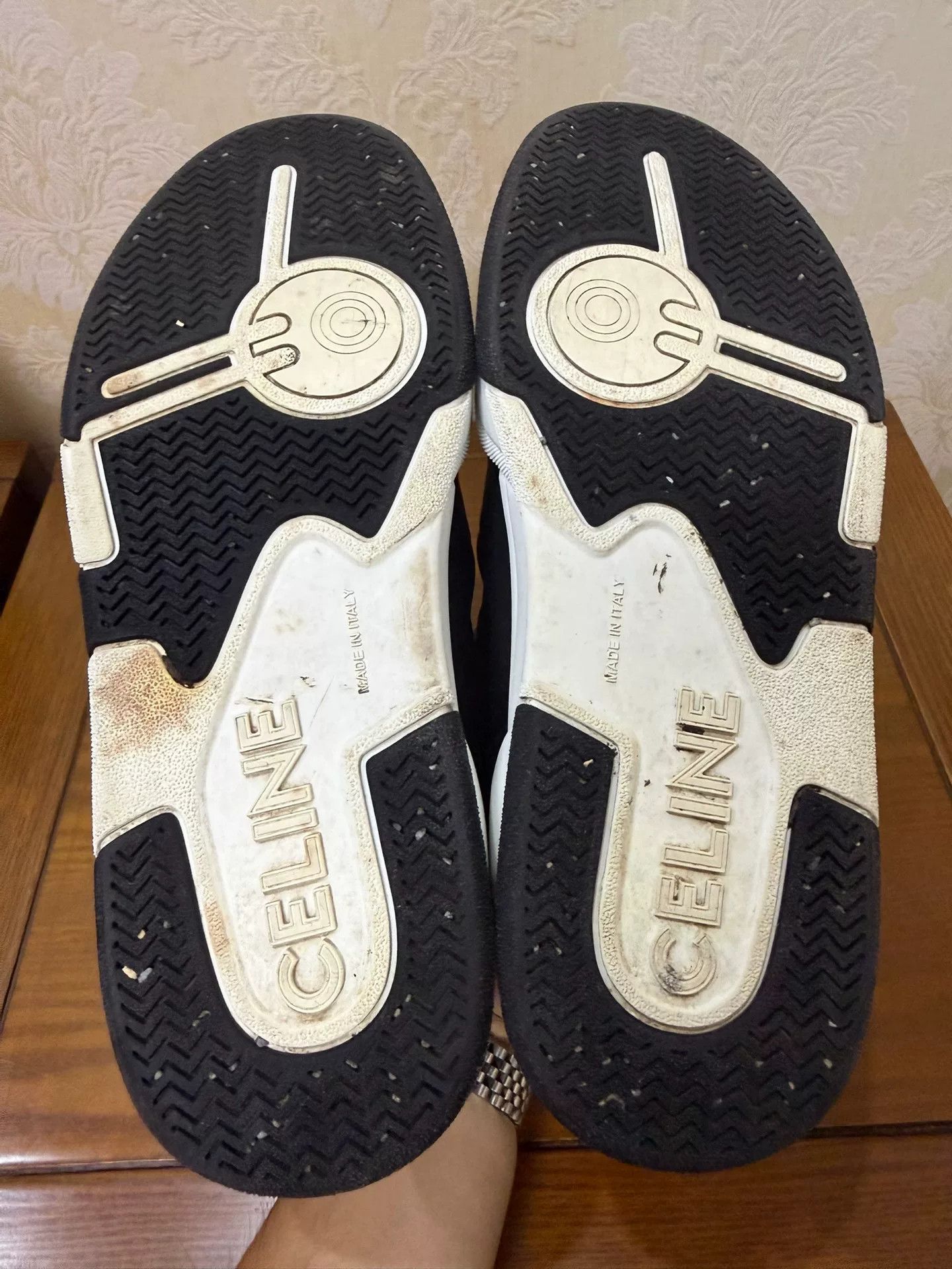 Celine Celine Black Lowtop Sneakers 42 Men Size US 9 / EU 42 - 4 Thumbnail