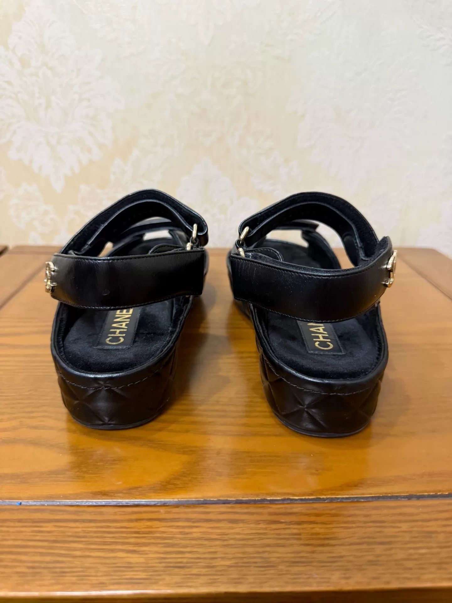 Chanel Chanel Leather Sandals 36 Women Size US 6 / IT 36 - 3 Thumbnail