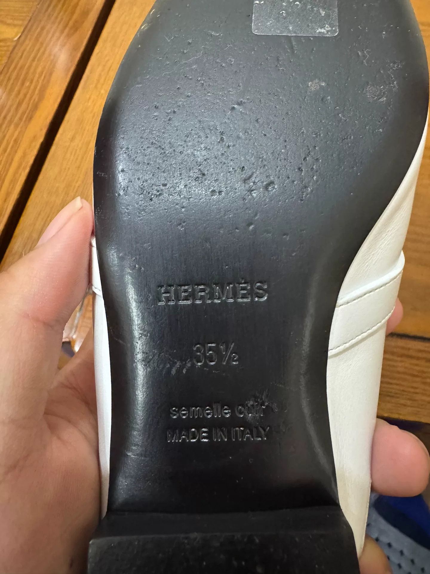 Hermes Hermes Orange Sandals us_5-5 Women Size US 5.5 / IT 35.5 - 5 Thumbnail