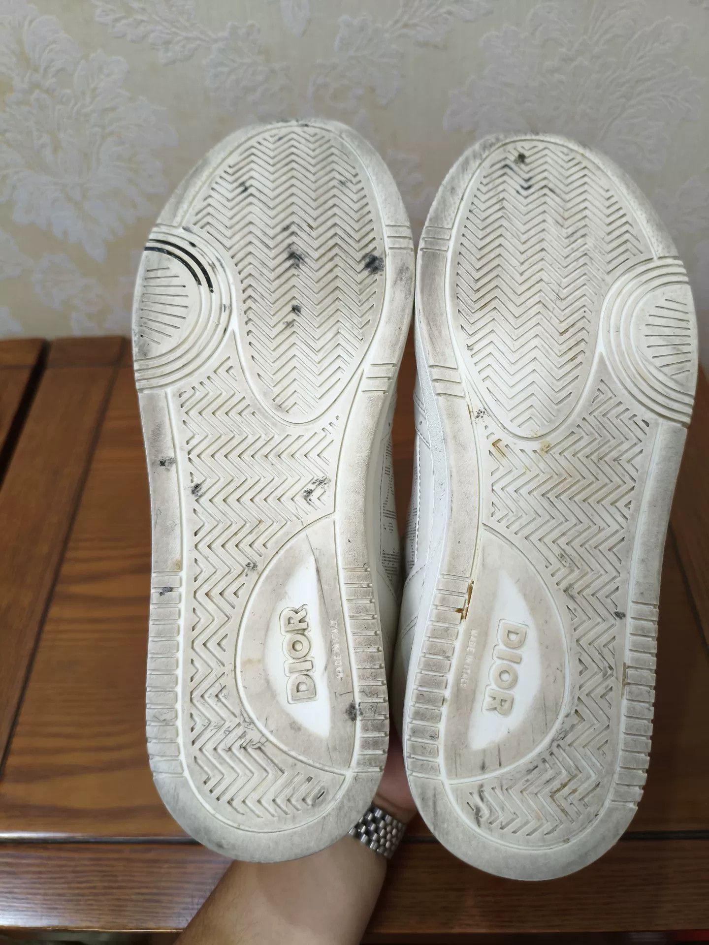 Dior Dior White Lowtop Sneakers 10 Men Size US 10 / EU 43 - 4 Thumbnail