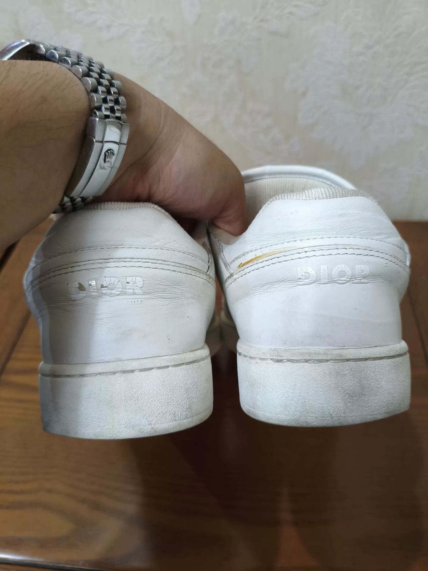 Dior Dior White Lowtop Sneakers 10 Men Size US 10 / EU 43 - 6 Thumbnail