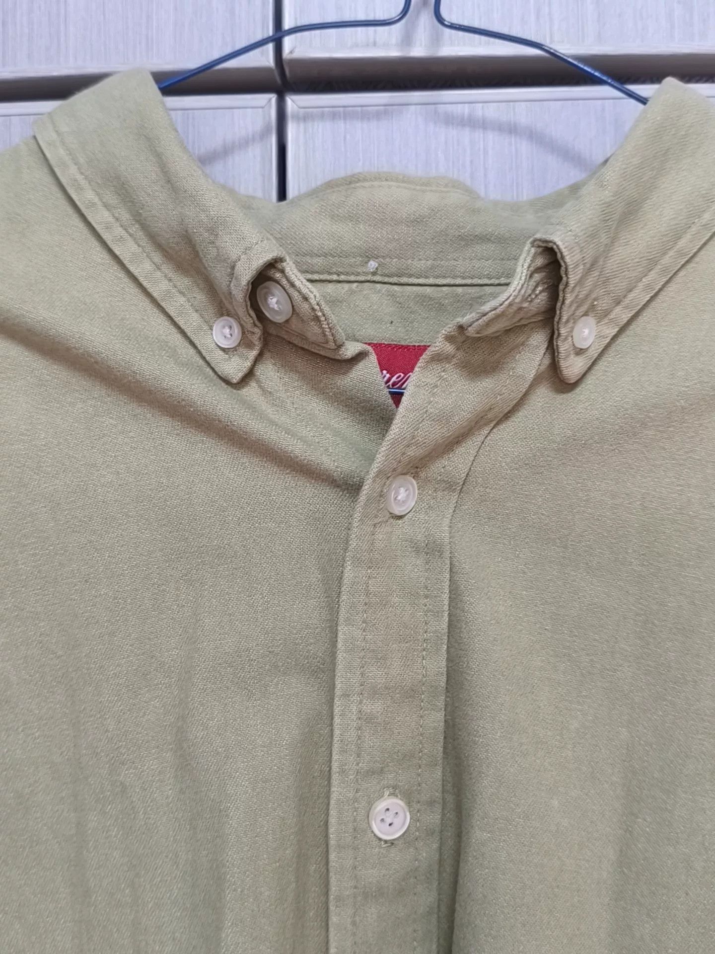 Supreme Supreme Orange Shirt l Men Size US L / EU 52-54 / 3 - 5 Thumbnail