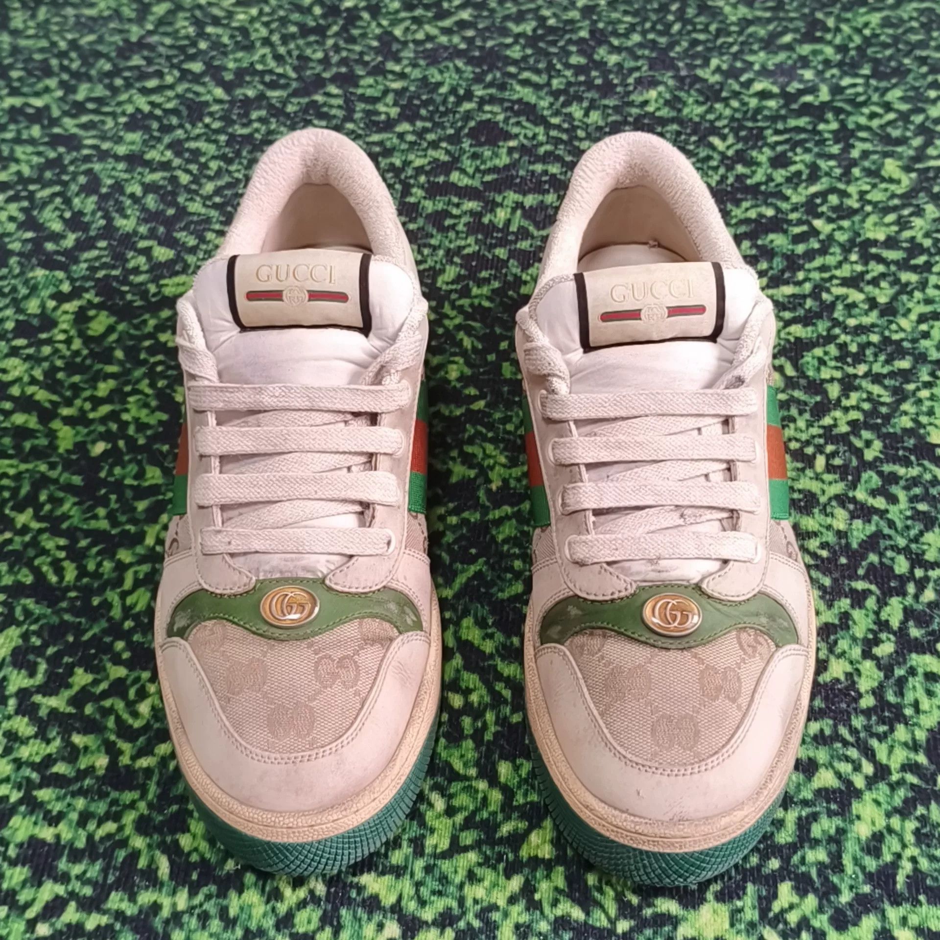 Gucci Gucci Orange Lowtop Sneakers 8 Men Size US 8 / EU 41 - 2 Thumbnail