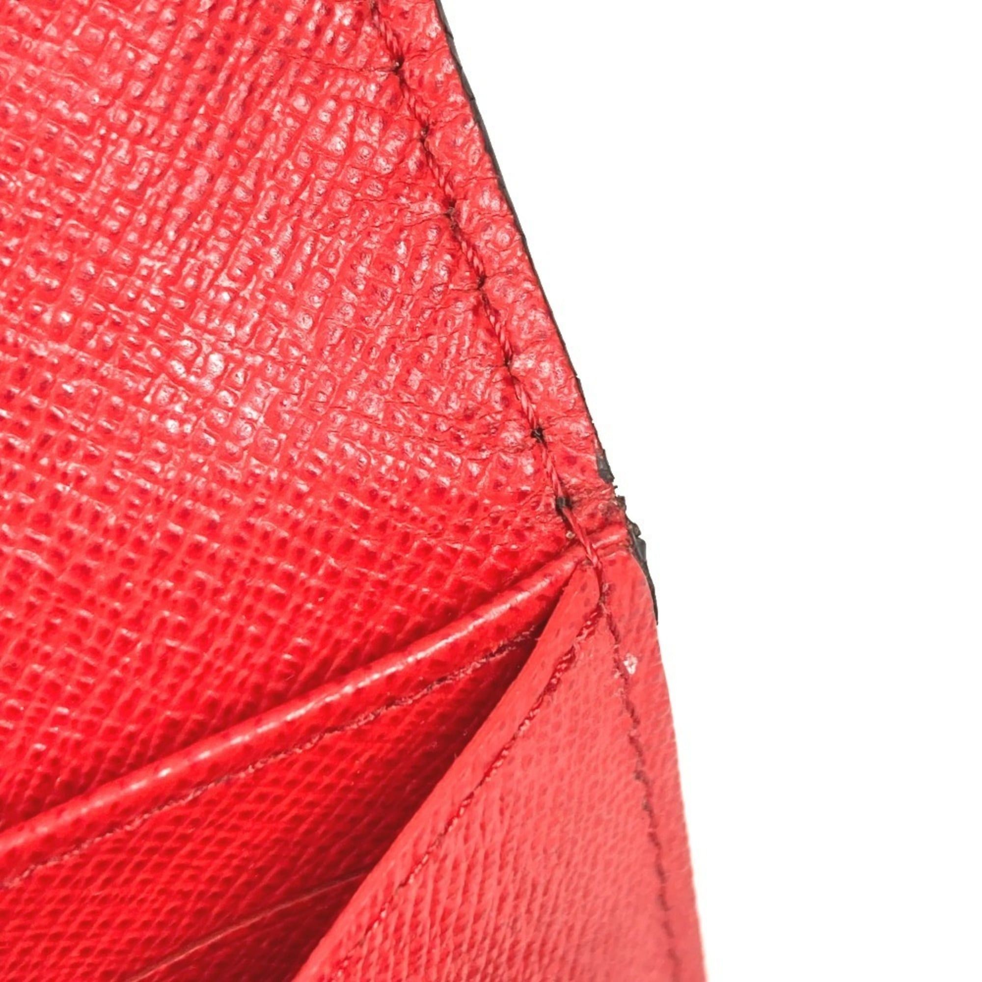 Louis Vuitton LOUIS VUITTON M62236 Monogram Portefeuille Sarah Bi-fold Long Wallet, Flap Canvas, Men's and Women's, Coquelicot Brown Size ONE SIZE - 13 Thumbnail