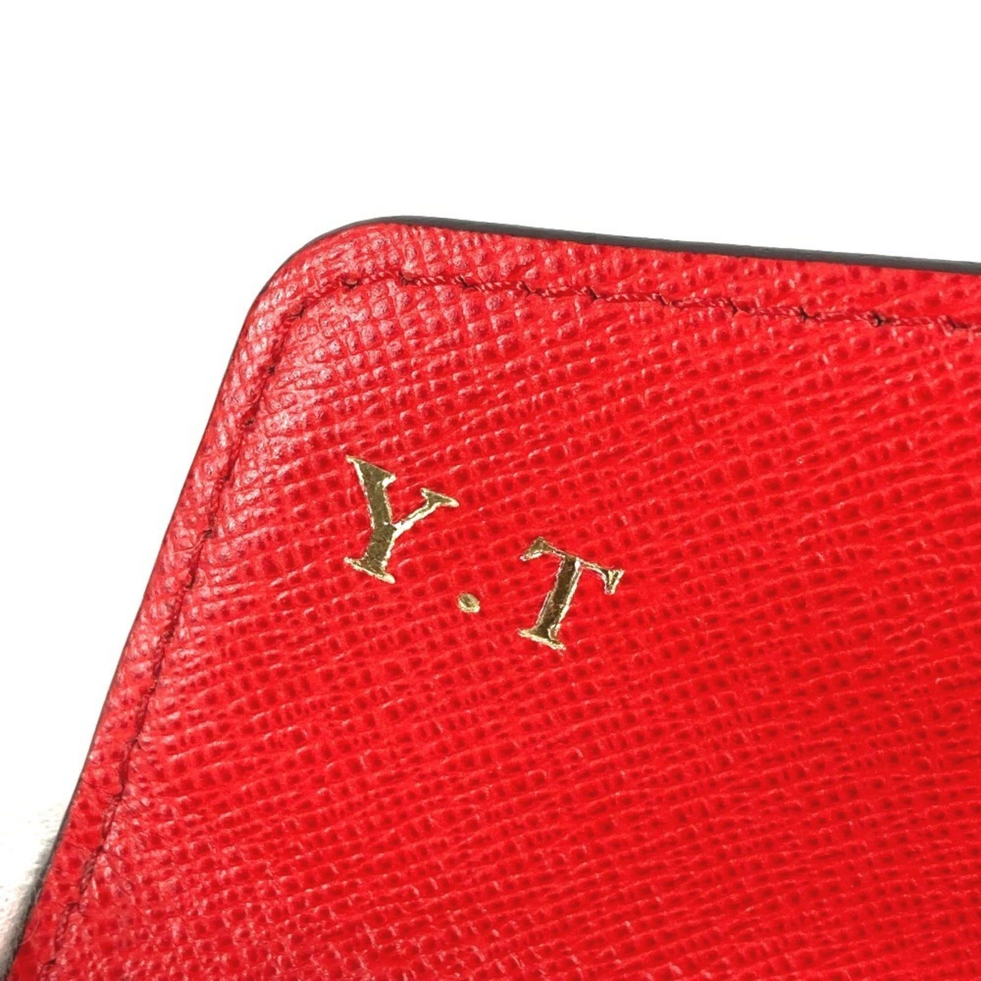 Louis Vuitton LOUIS VUITTON M62236 Monogram Portefeuille Sarah Bi-fold Long Wallet, Flap Canvas, Men's and Women's, Coquelicot Brown Size ONE SIZE - 16 Thumbnail
