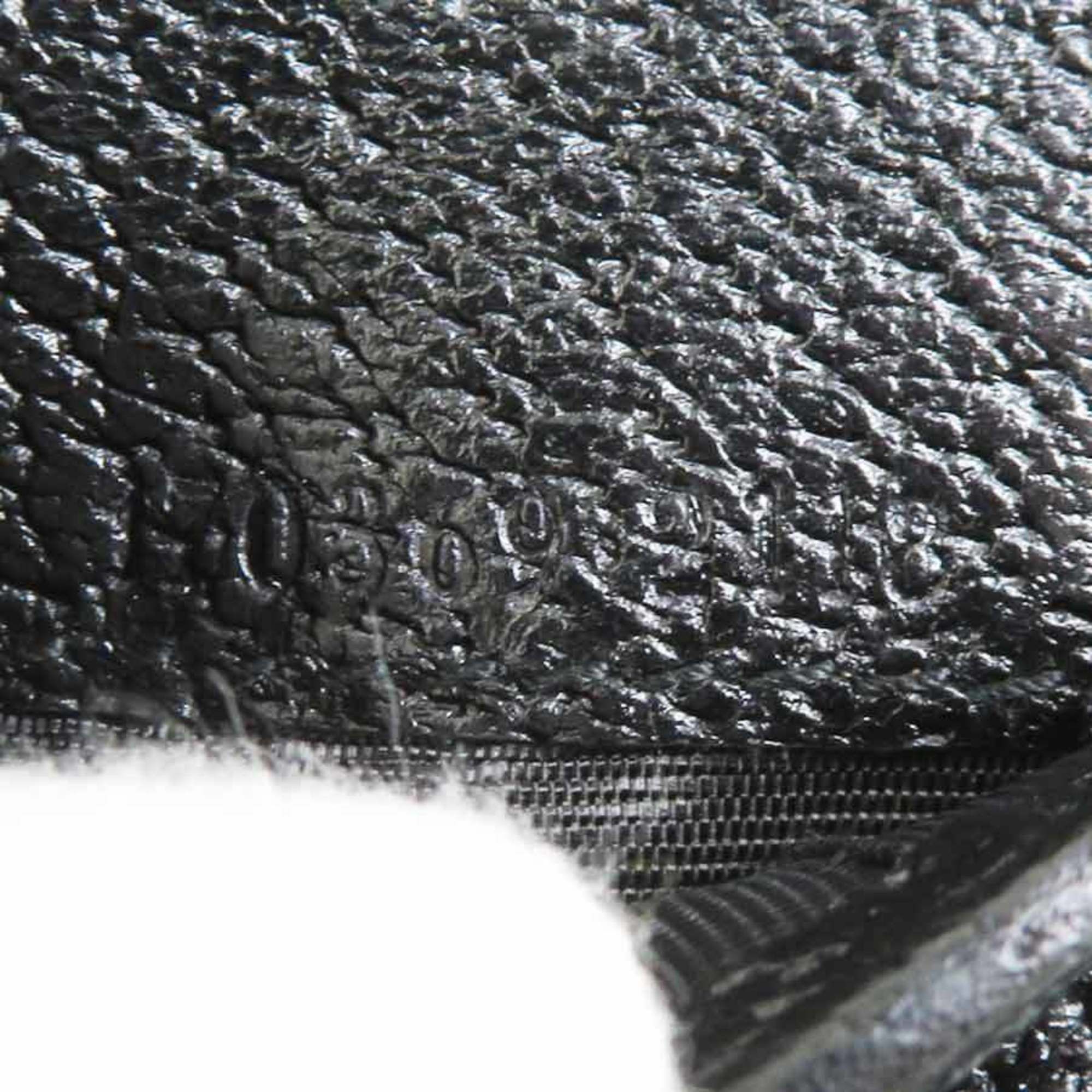 Gucci Gucci Bi-fold Wallet Leather Black Men's Women's 170369 Free Shipping h32047a Size ONE SIZE - 9 Thumbnail
